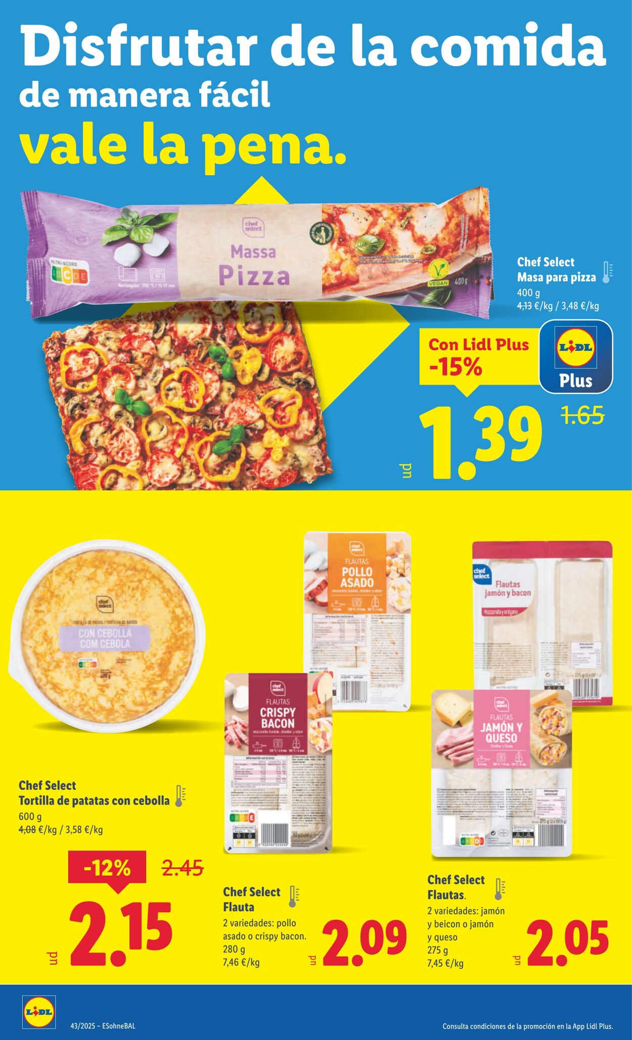 Folleto Lidl 20.10.2025 - 26.10.2025