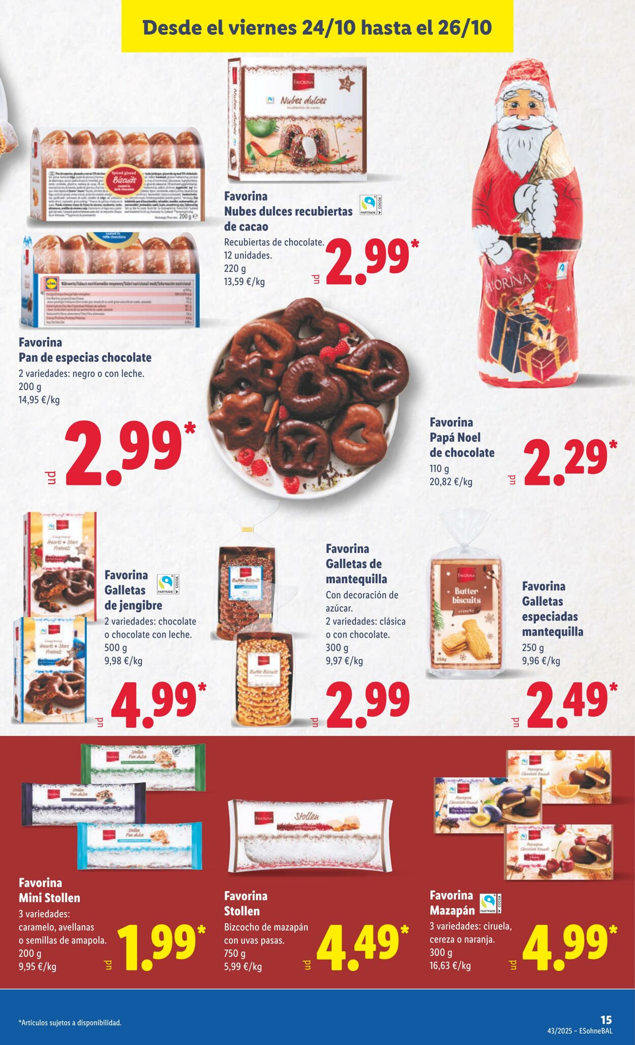 Folleto Lidl 20.10.2025 - 26.10.2025