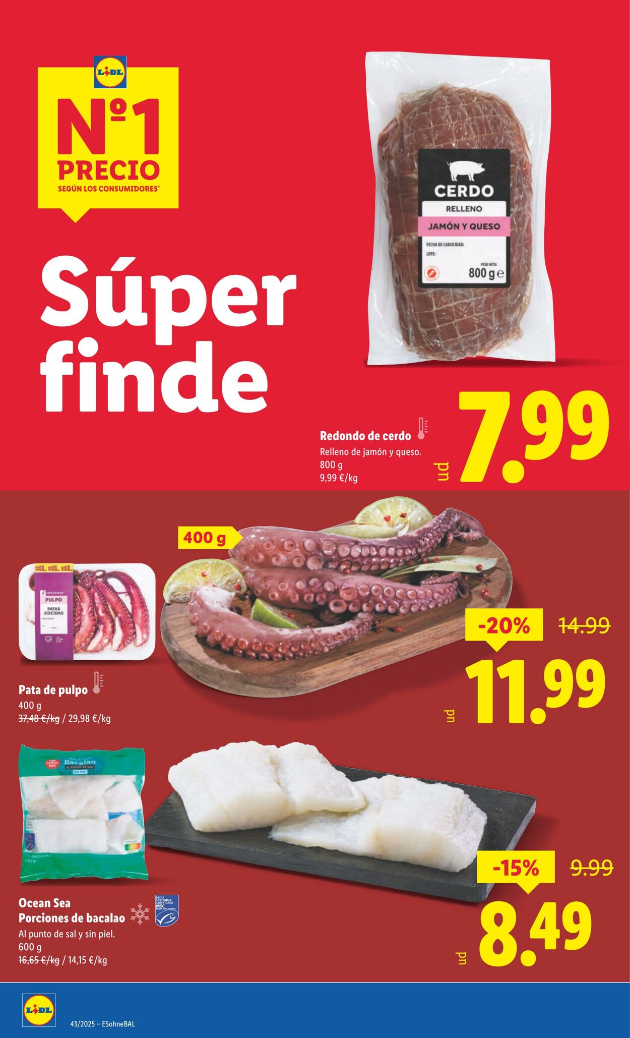 Folleto Lidl 20.10.2025 - 26.10.2025