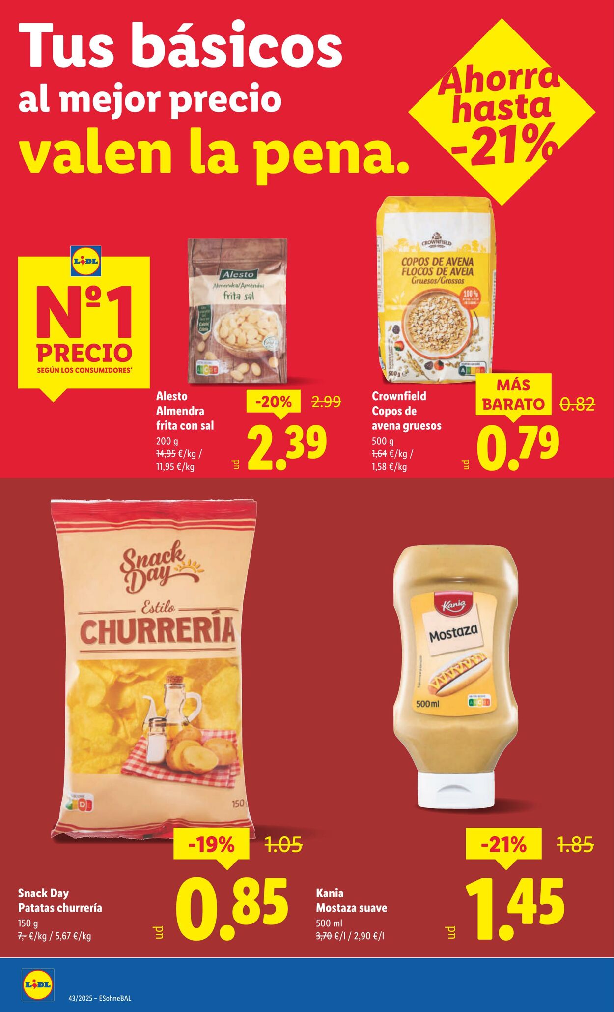 Folleto Lidl 20.10.2025 - 26.10.2025