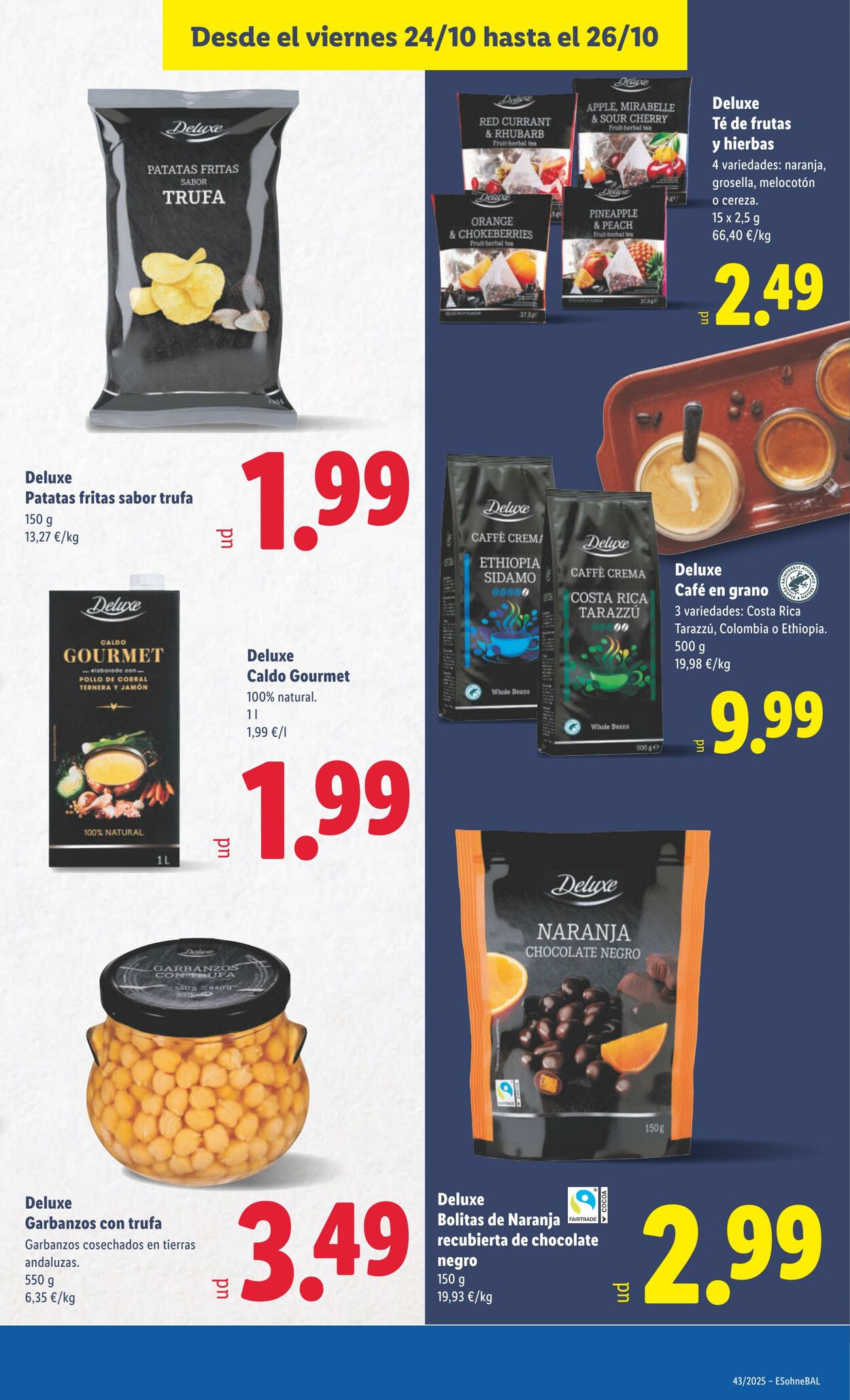 Folleto Lidl 20.10.2025 - 26.10.2025