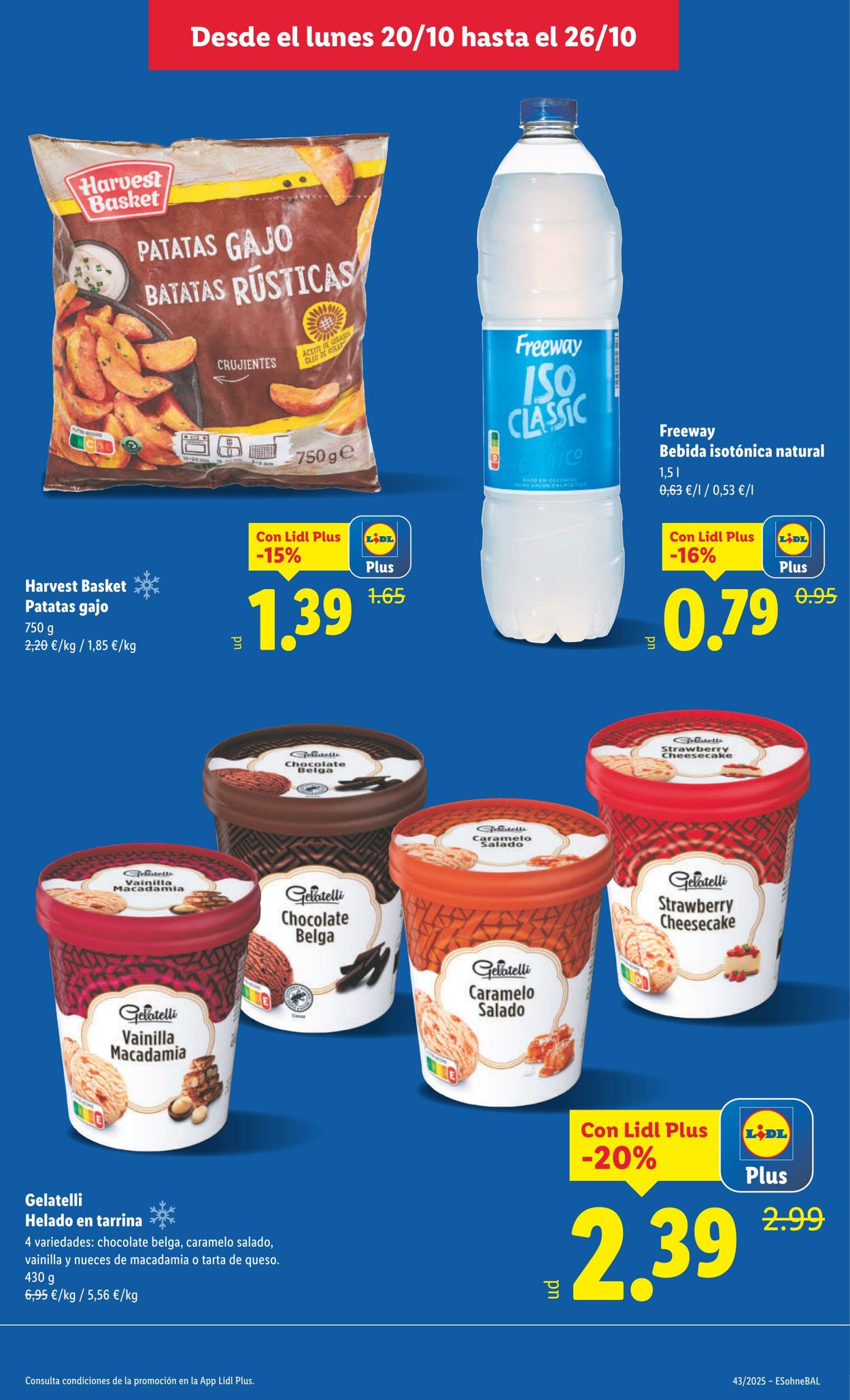Folleto Lidl 20.10.2025 - 26.10.2025