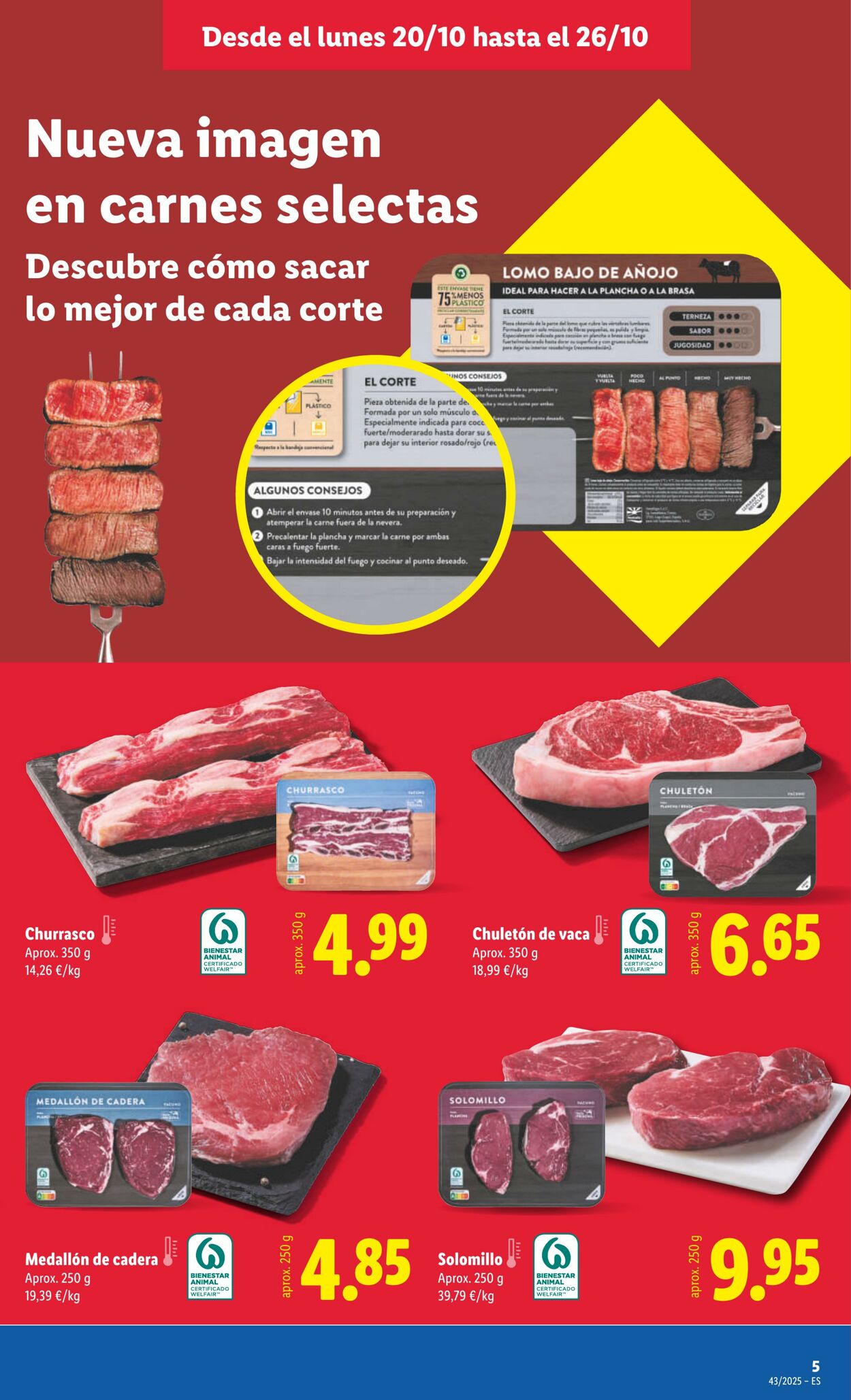 Folleto Lidl 20.10.2025 - 26.10.2025