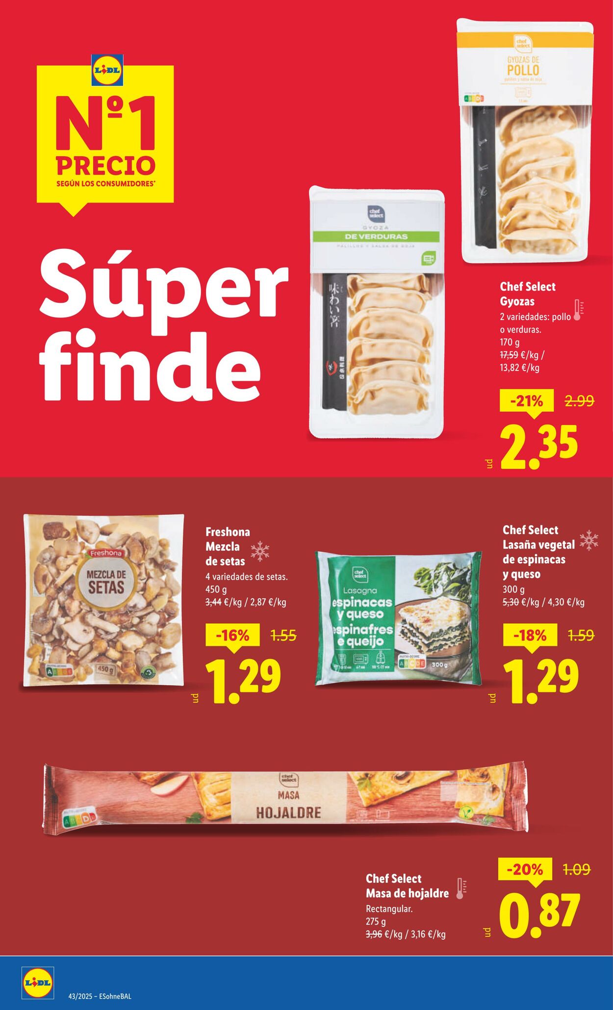 Folleto Lidl 20.10.2025 - 26.10.2025