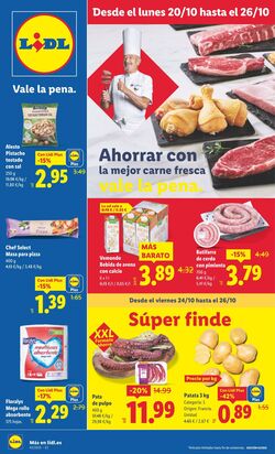 Folleto Lidl 20.10.2025 - 26.10.2025
