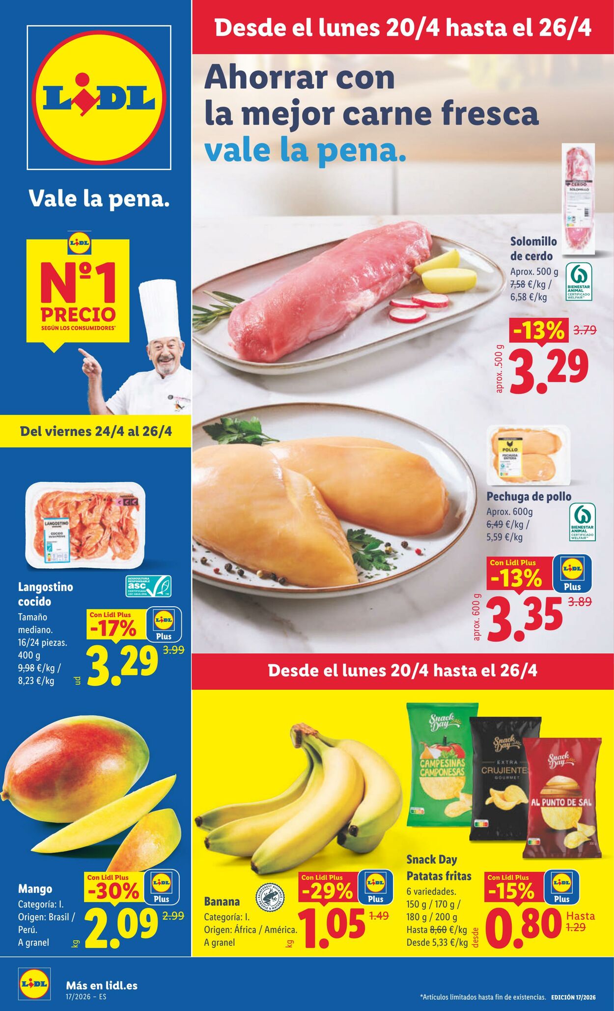 Folleto Lidl 20.04.2026 - 26.04.2026