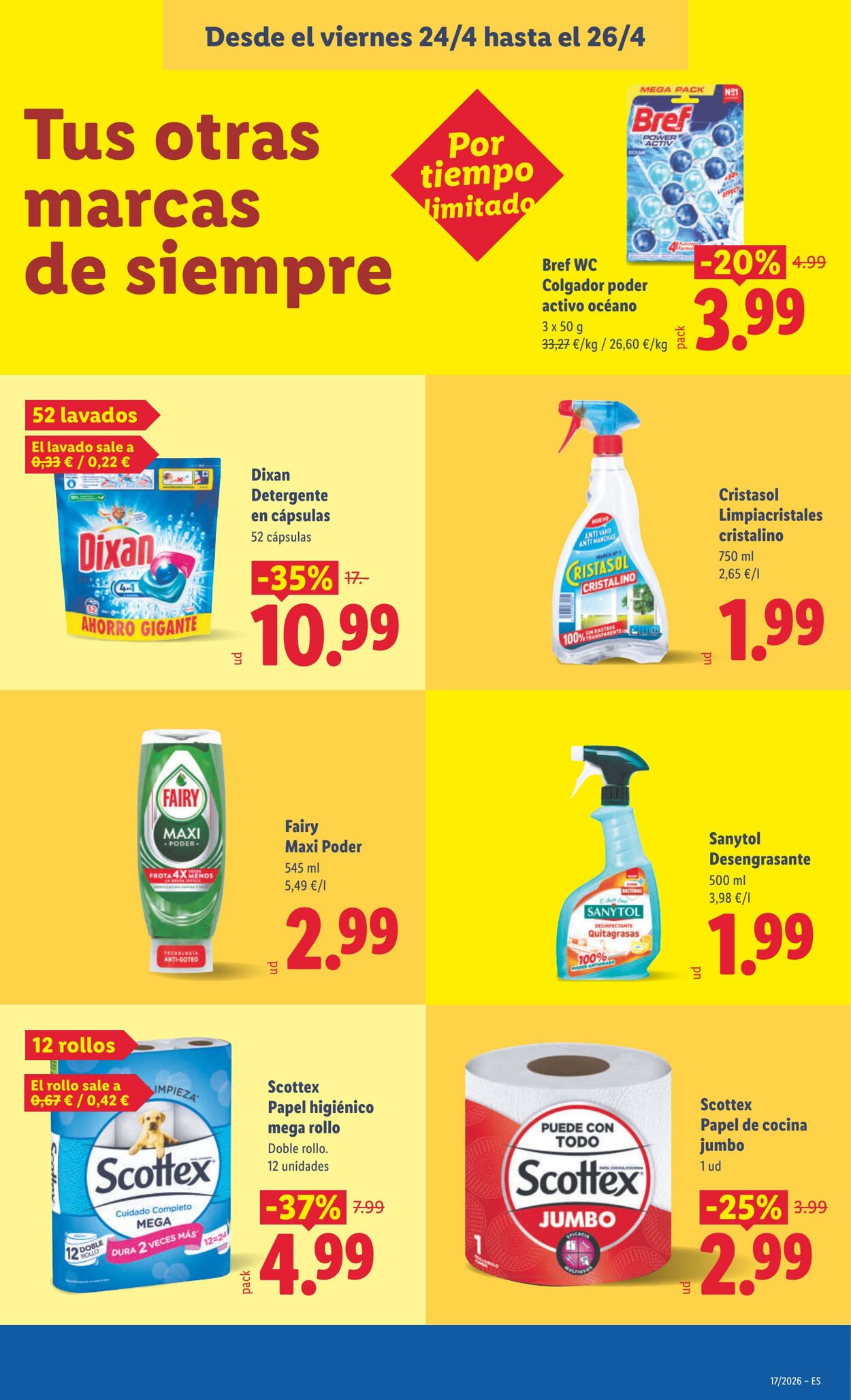 Folleto Lidl 20.04.2026 - 26.04.2026