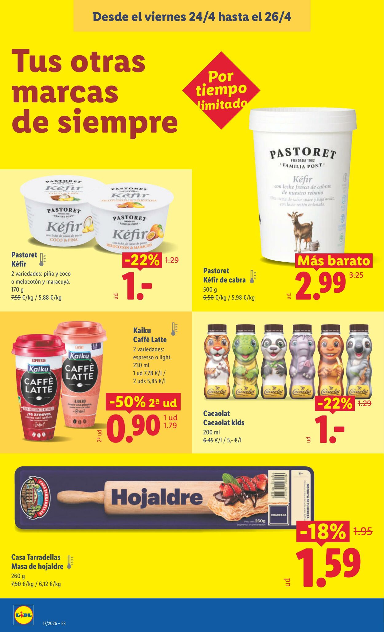 Folleto Lidl 20.04.2026 - 26.04.2026