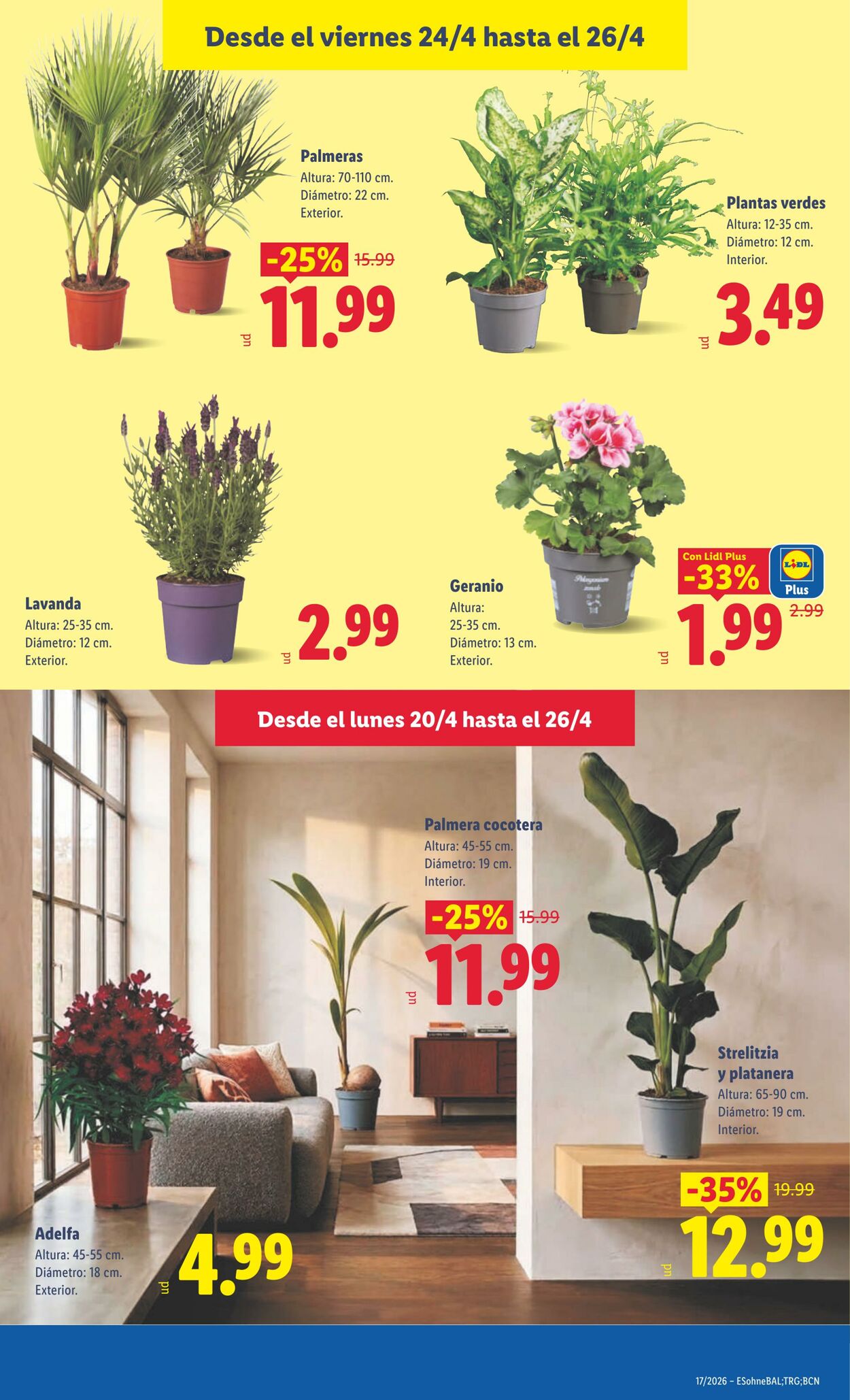 Folleto Lidl 20.04.2026 - 26.04.2026