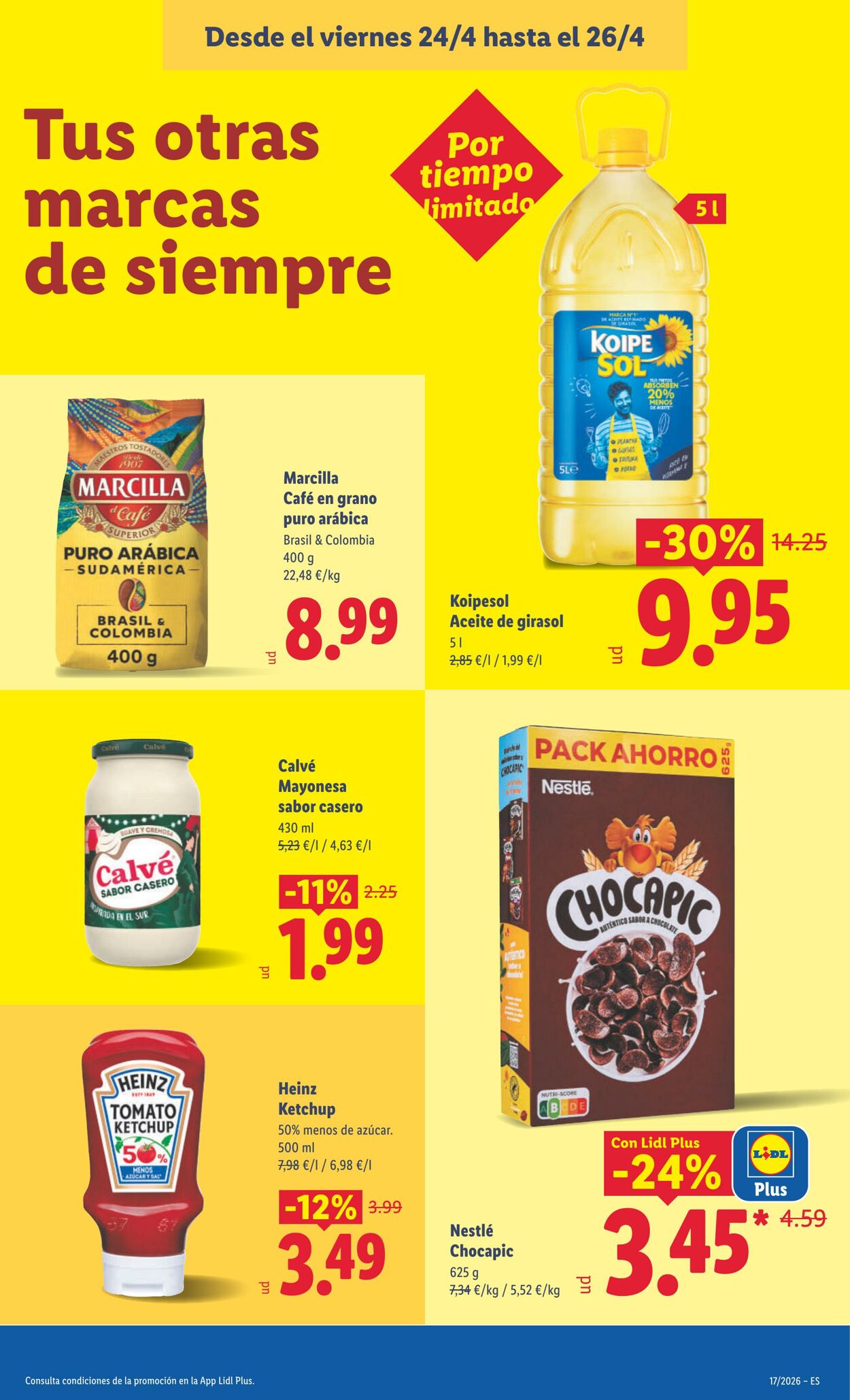 Folleto Lidl 20.04.2026 - 26.04.2026