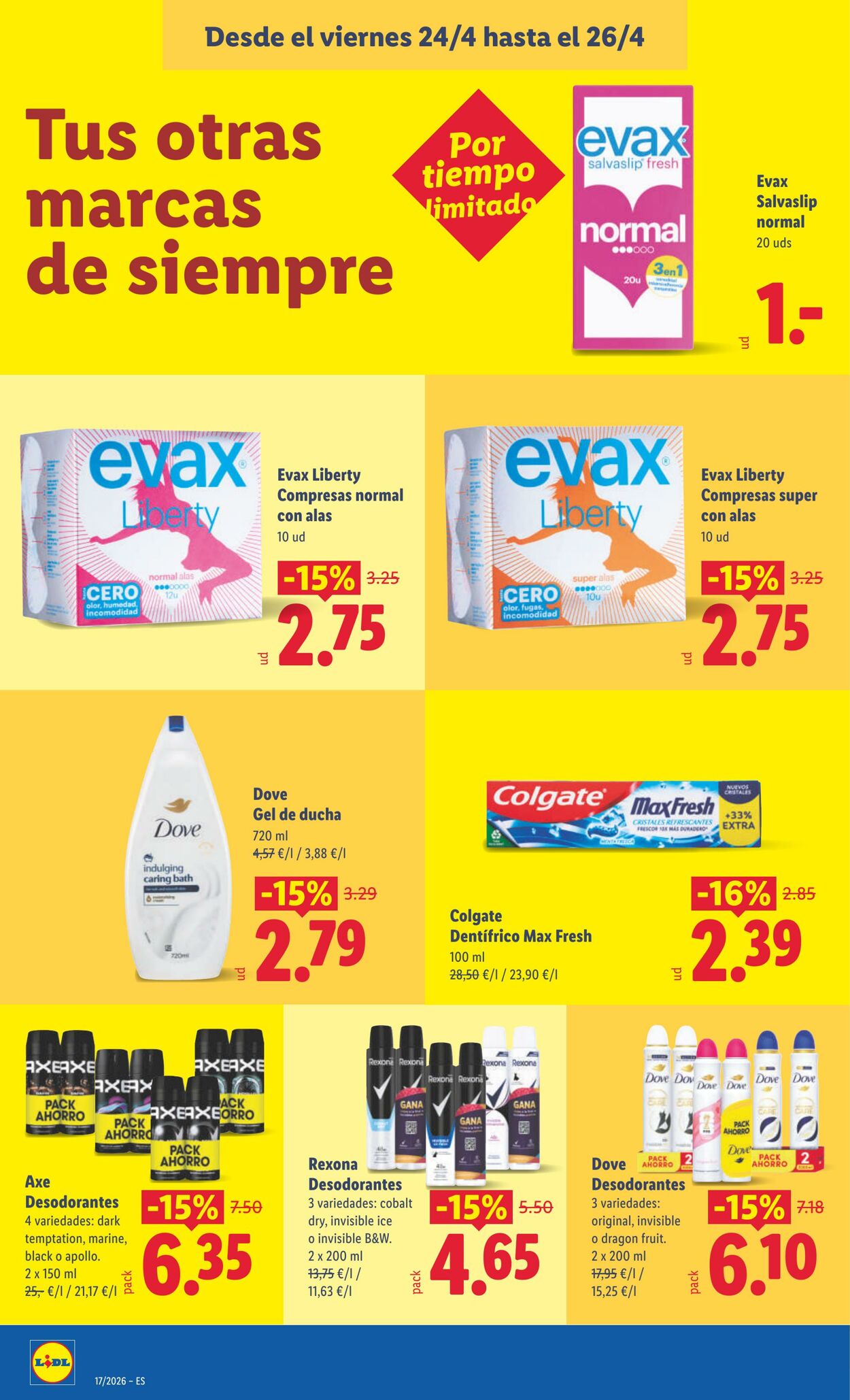 Folleto Lidl 20.04.2026 - 26.04.2026