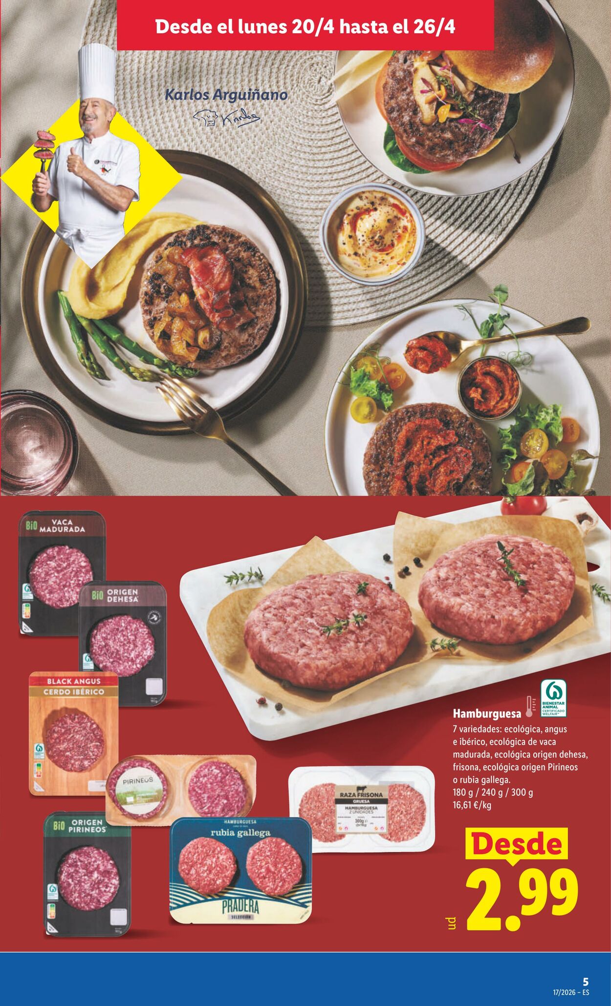 Folleto Lidl 20.04.2026 - 26.04.2026