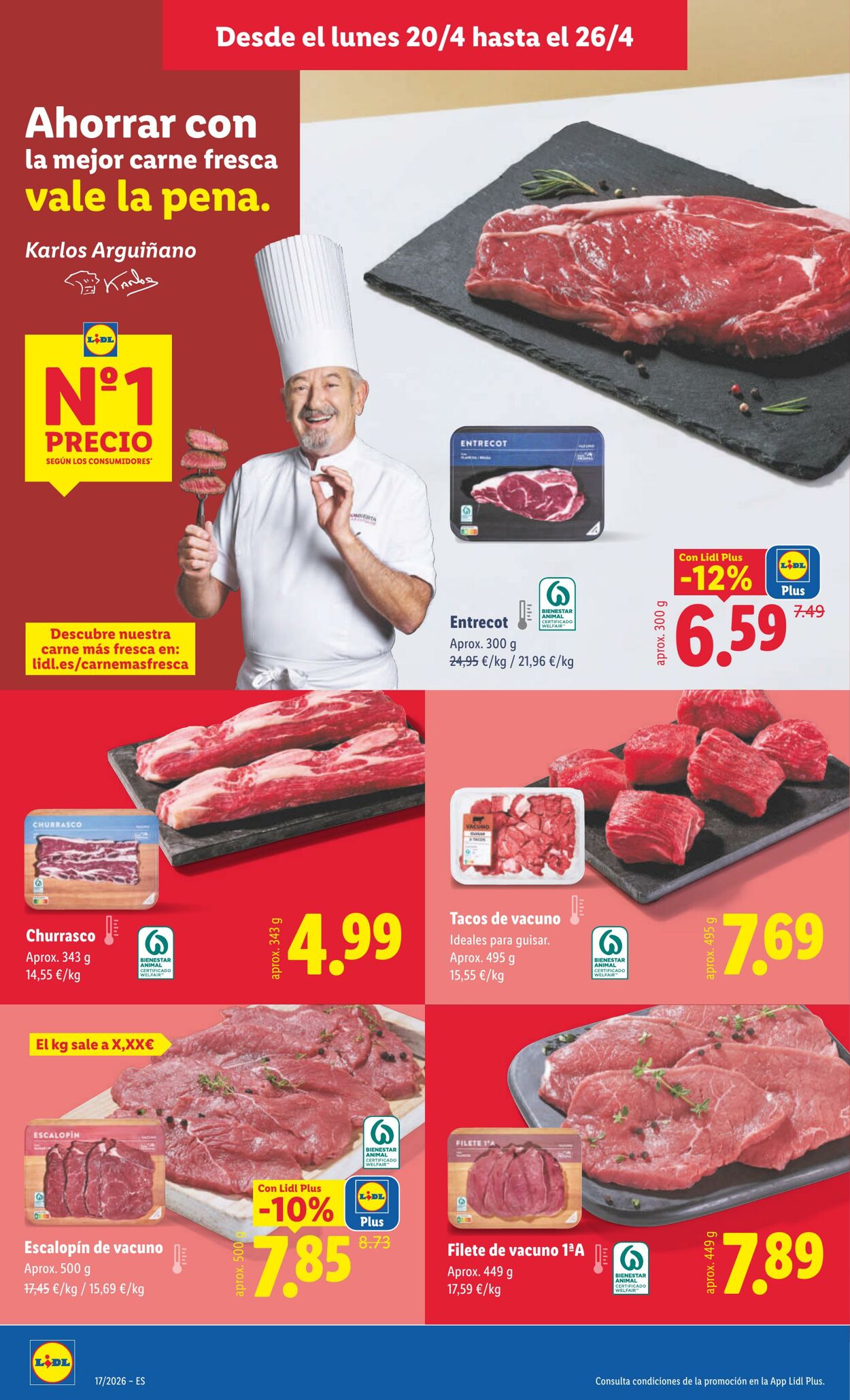 Folleto Lidl 20.04.2026 - 26.04.2026