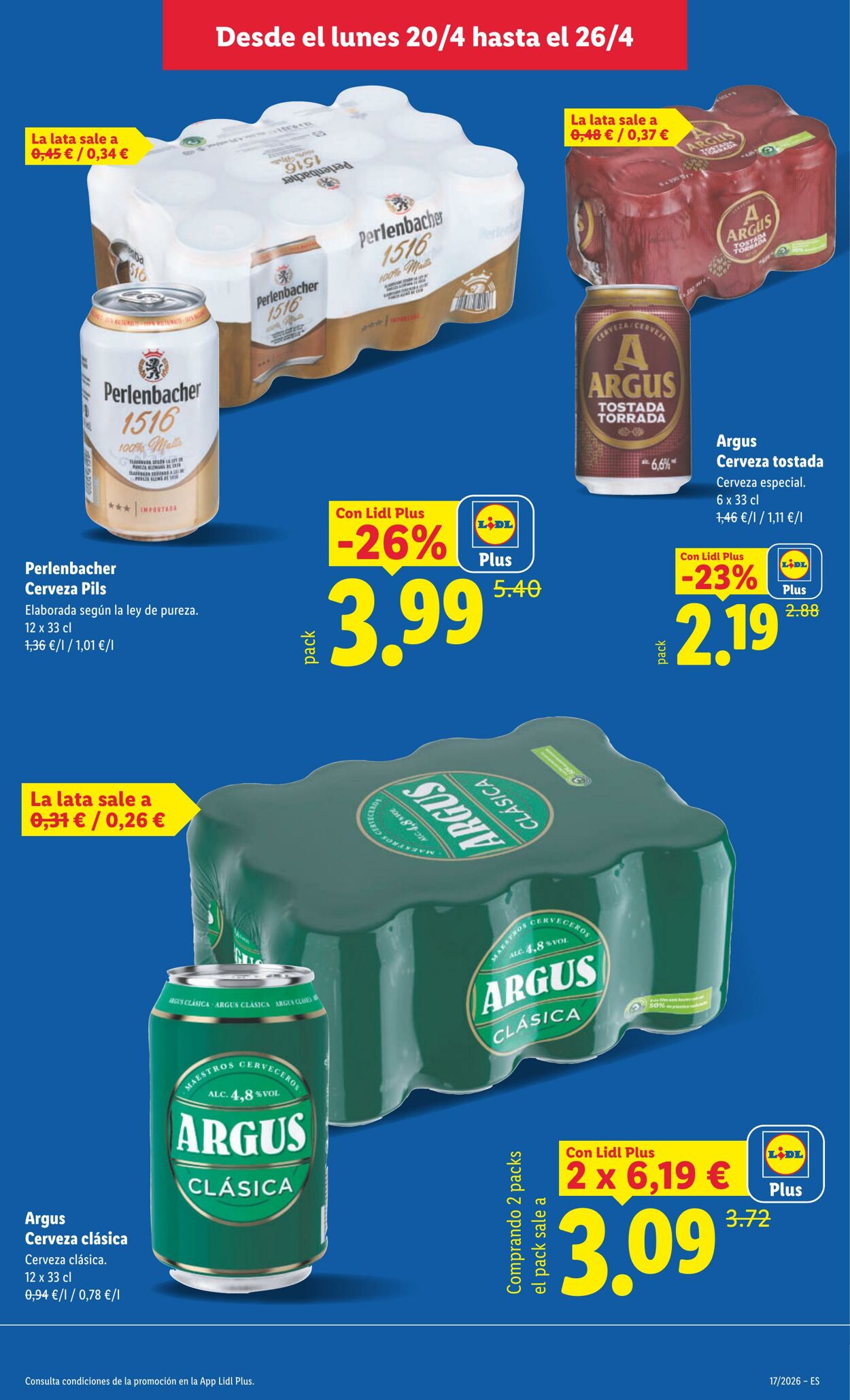 Folleto Lidl 20.04.2026 - 26.04.2026
