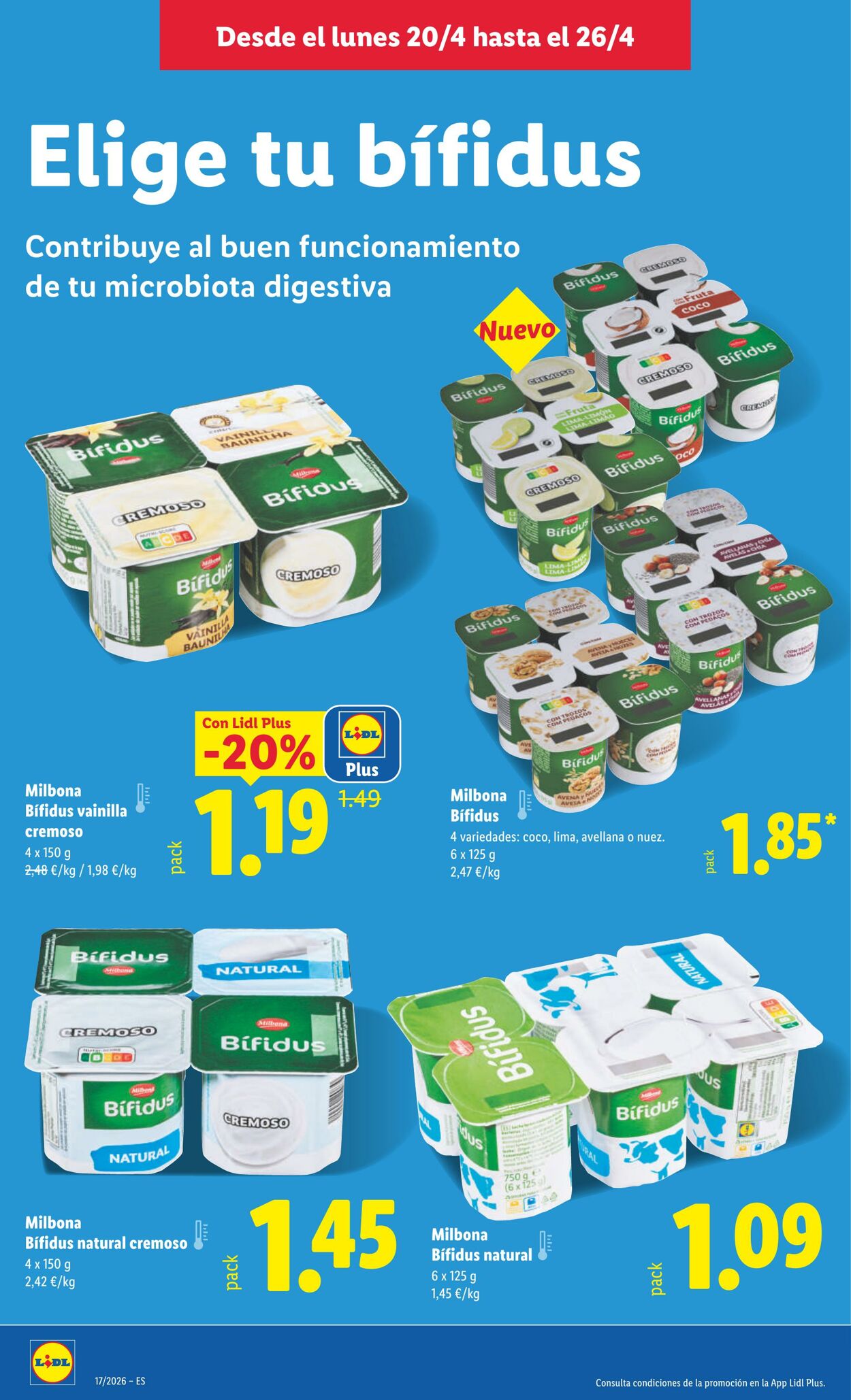Folleto Lidl 20.04.2026 - 26.04.2026