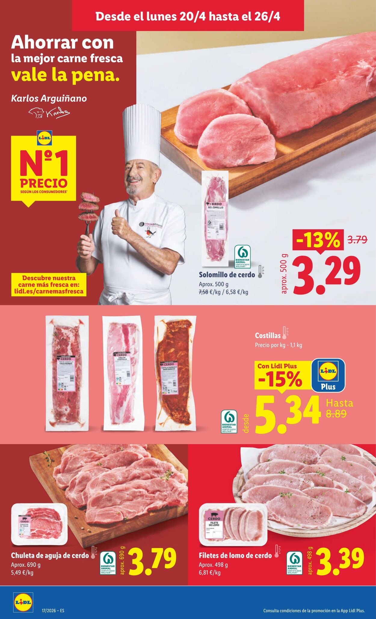 Folleto Lidl 20.04.2026 - 26.04.2026