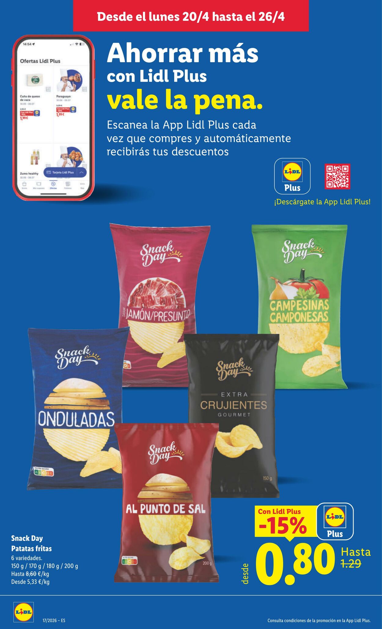 Folleto Lidl 20.04.2026 - 26.04.2026