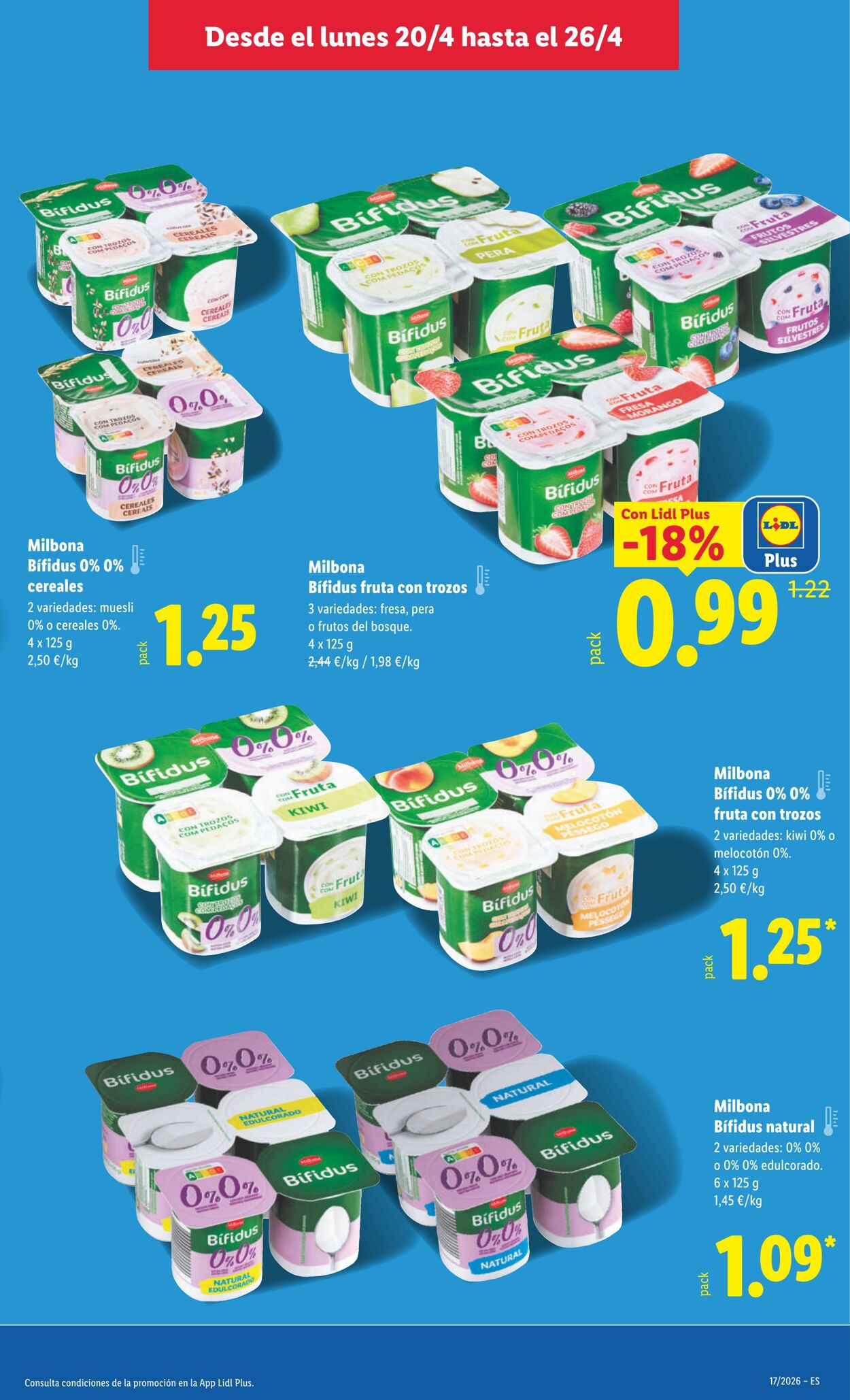 Folleto Lidl 20.04.2026 - 26.04.2026