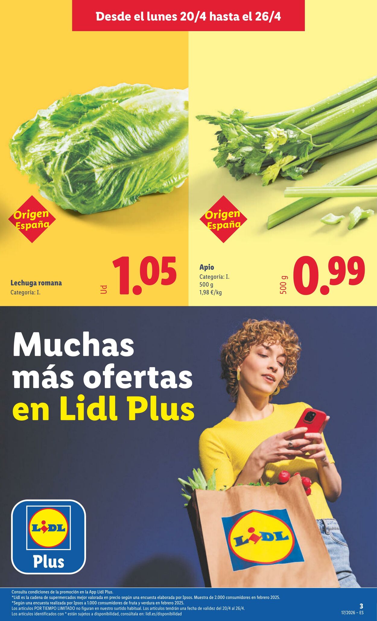 Folleto Lidl 20.04.2026 - 26.04.2026