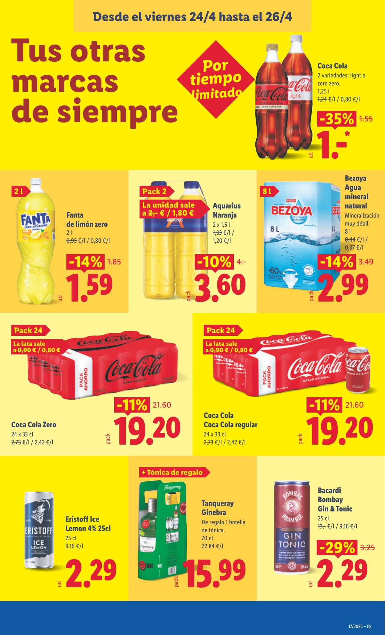 Folleto Lidl 20.04.2026 - 26.04.2026