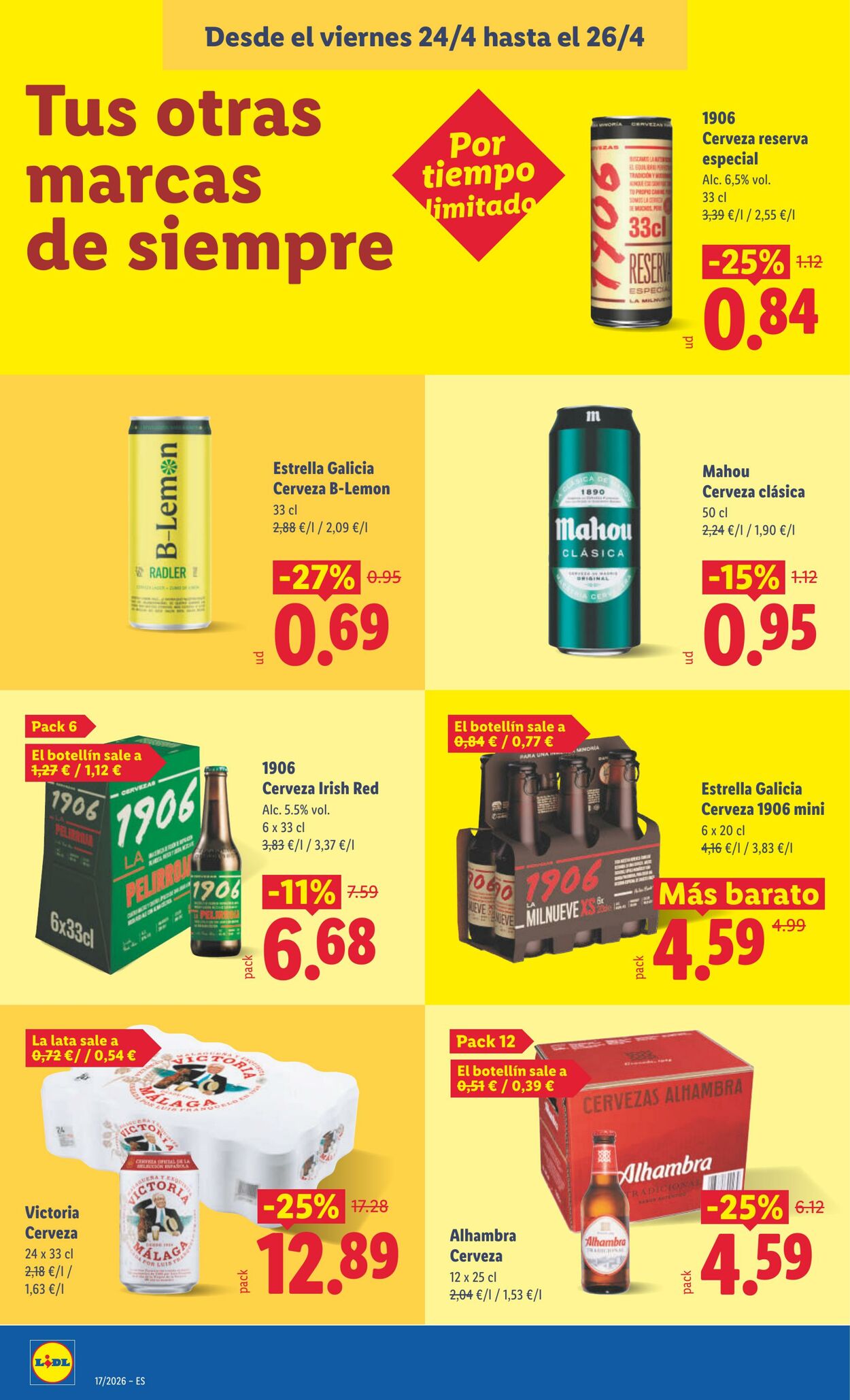 Folleto Lidl 20.04.2026 - 26.04.2026