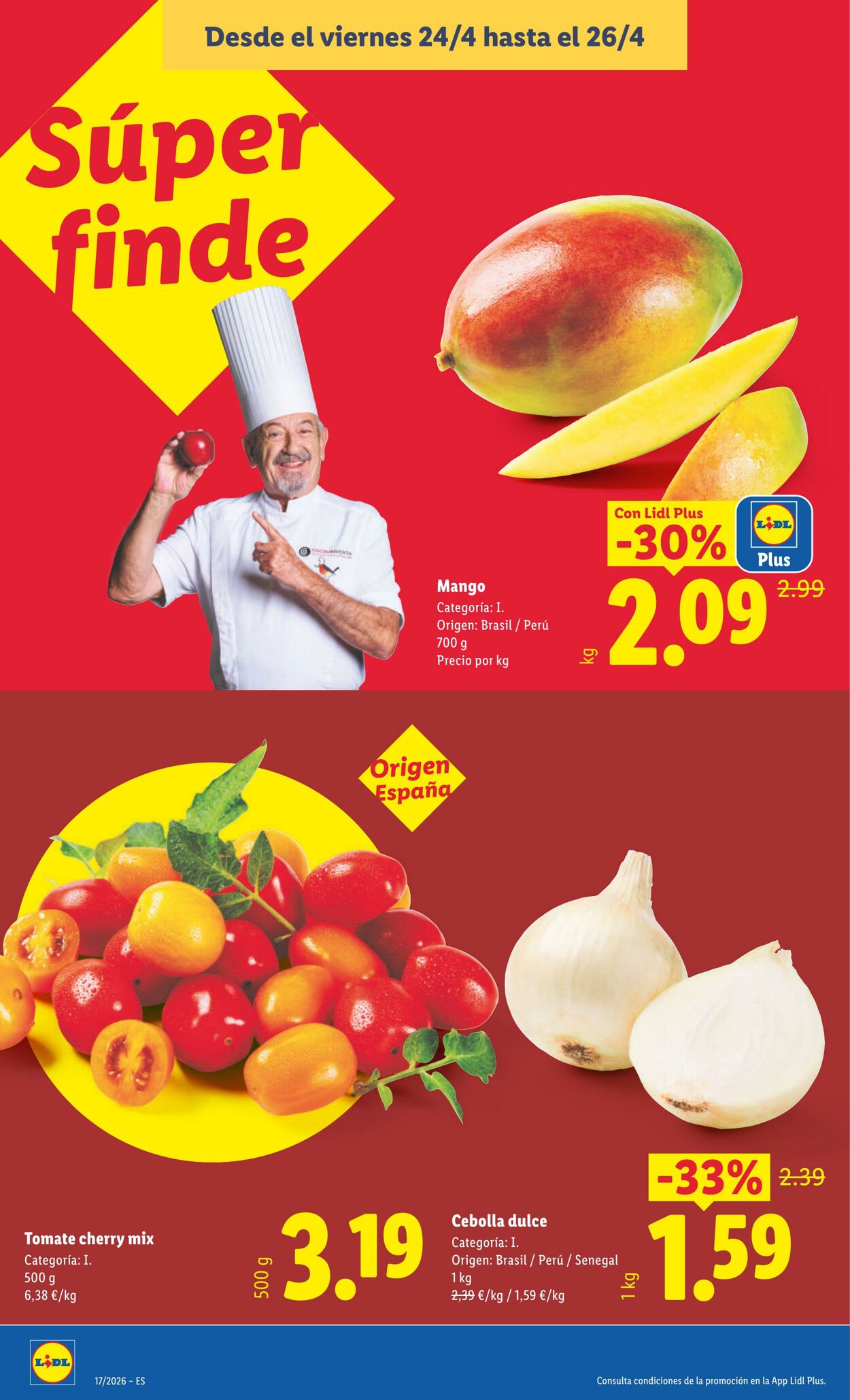 Folleto Lidl 20.04.2026 - 26.04.2026