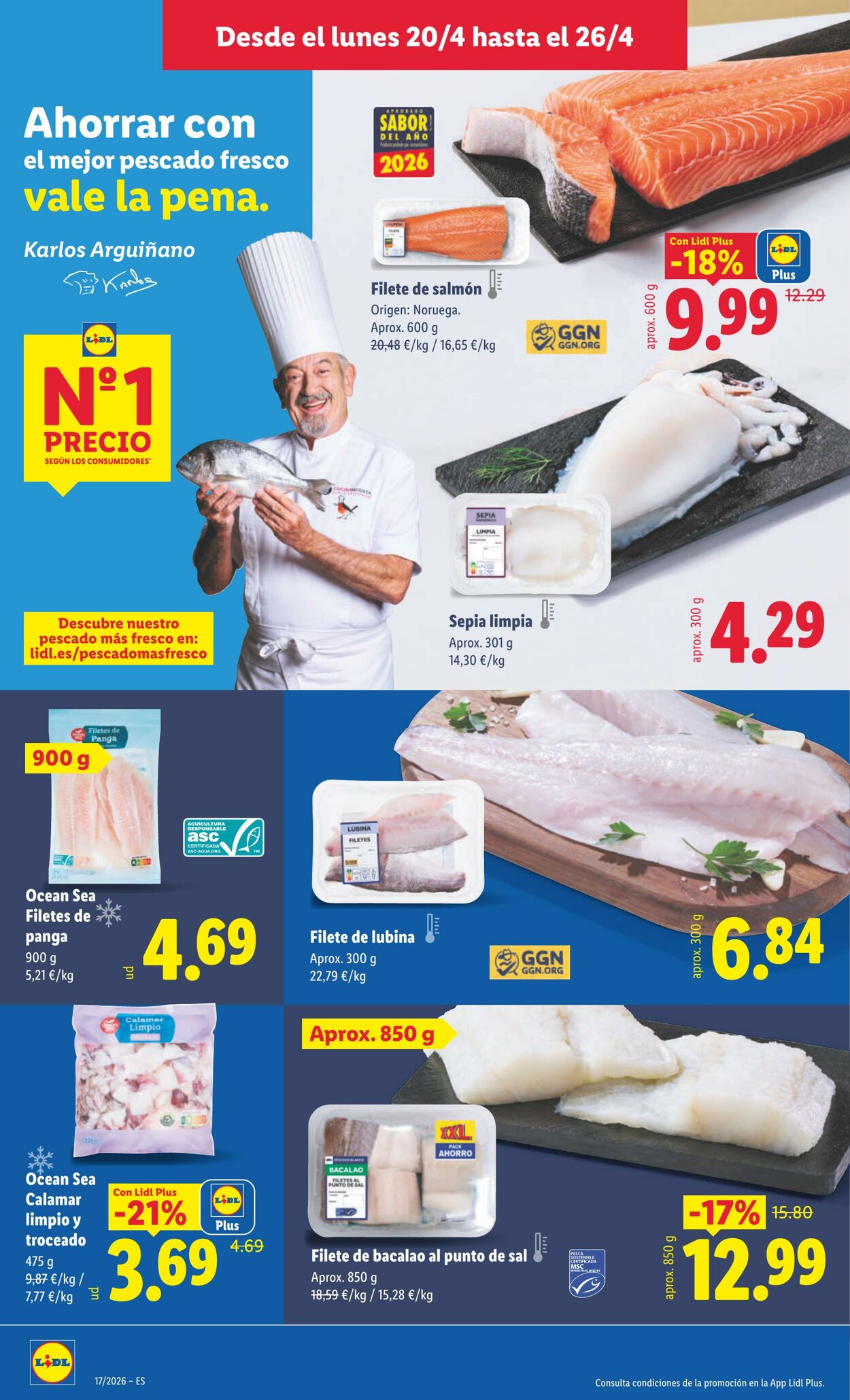 Folleto Lidl 20.04.2026 - 26.04.2026