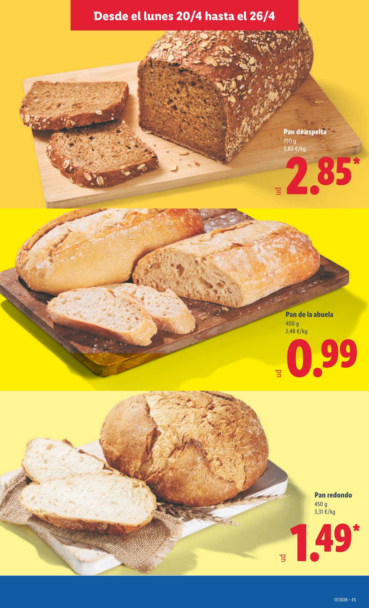 Folleto Lidl 20.04.2026 - 26.04.2026