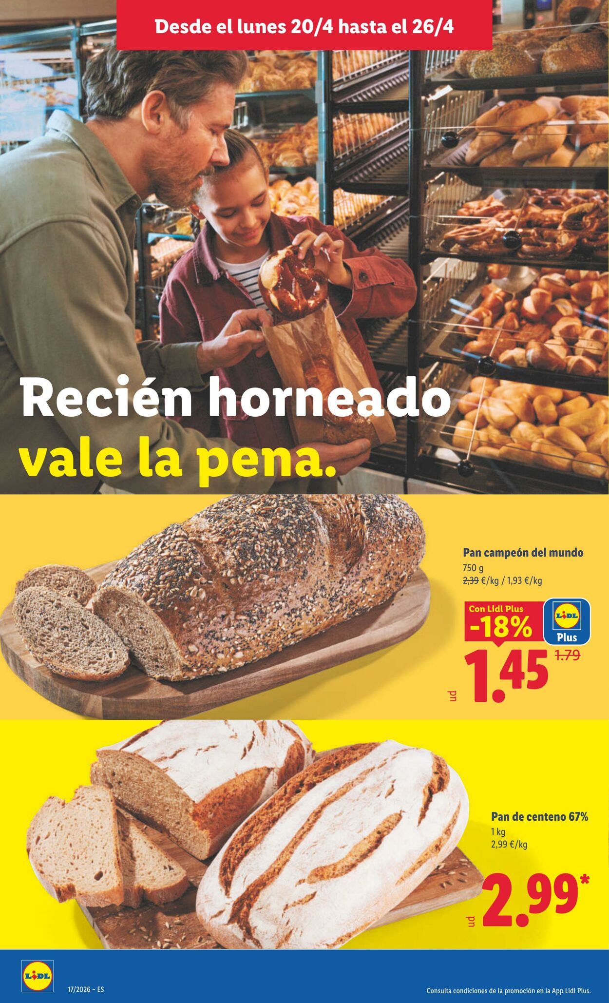 Folleto Lidl 20.04.2026 - 26.04.2026