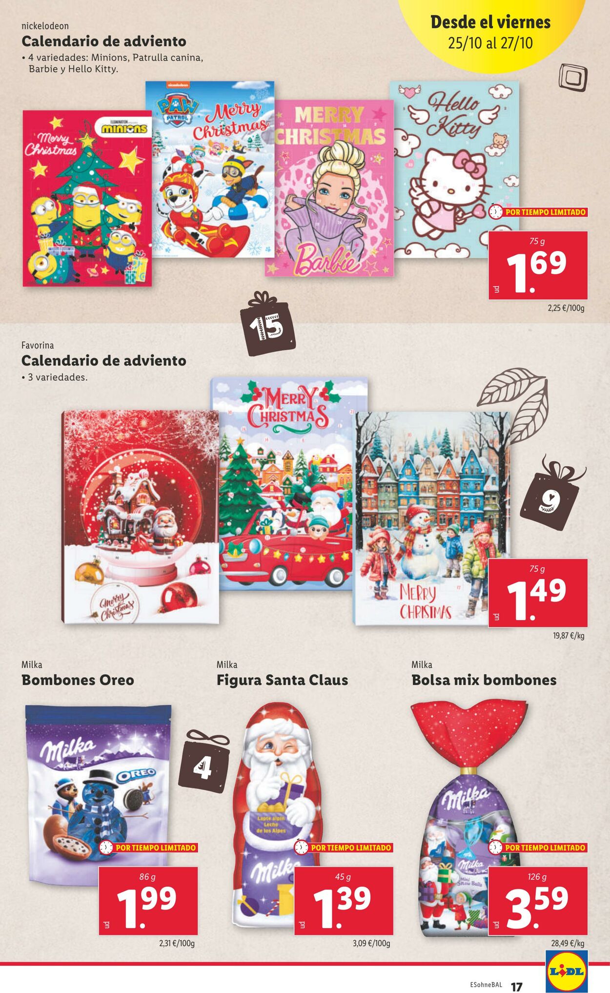 Folleto Lidl 21.10.2024 - 27.10.2024