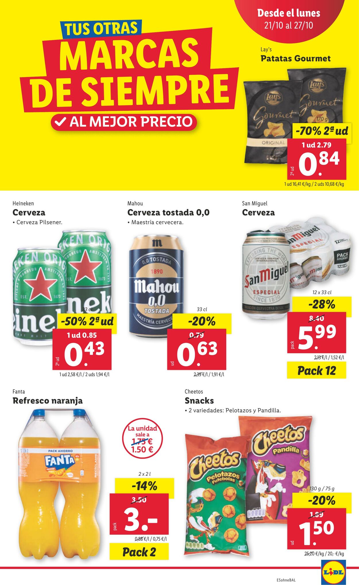 Folleto Lidl 21.10.2024 - 27.10.2024