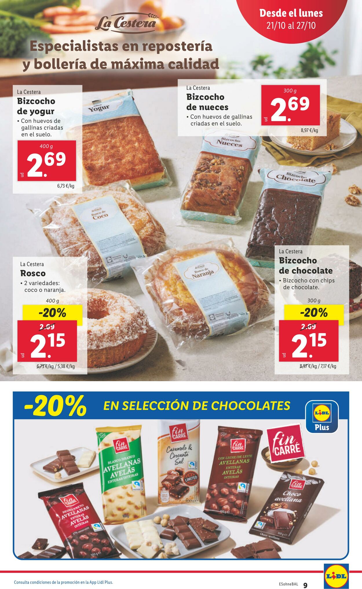 Folleto Lidl 21.10.2024 - 27.10.2024