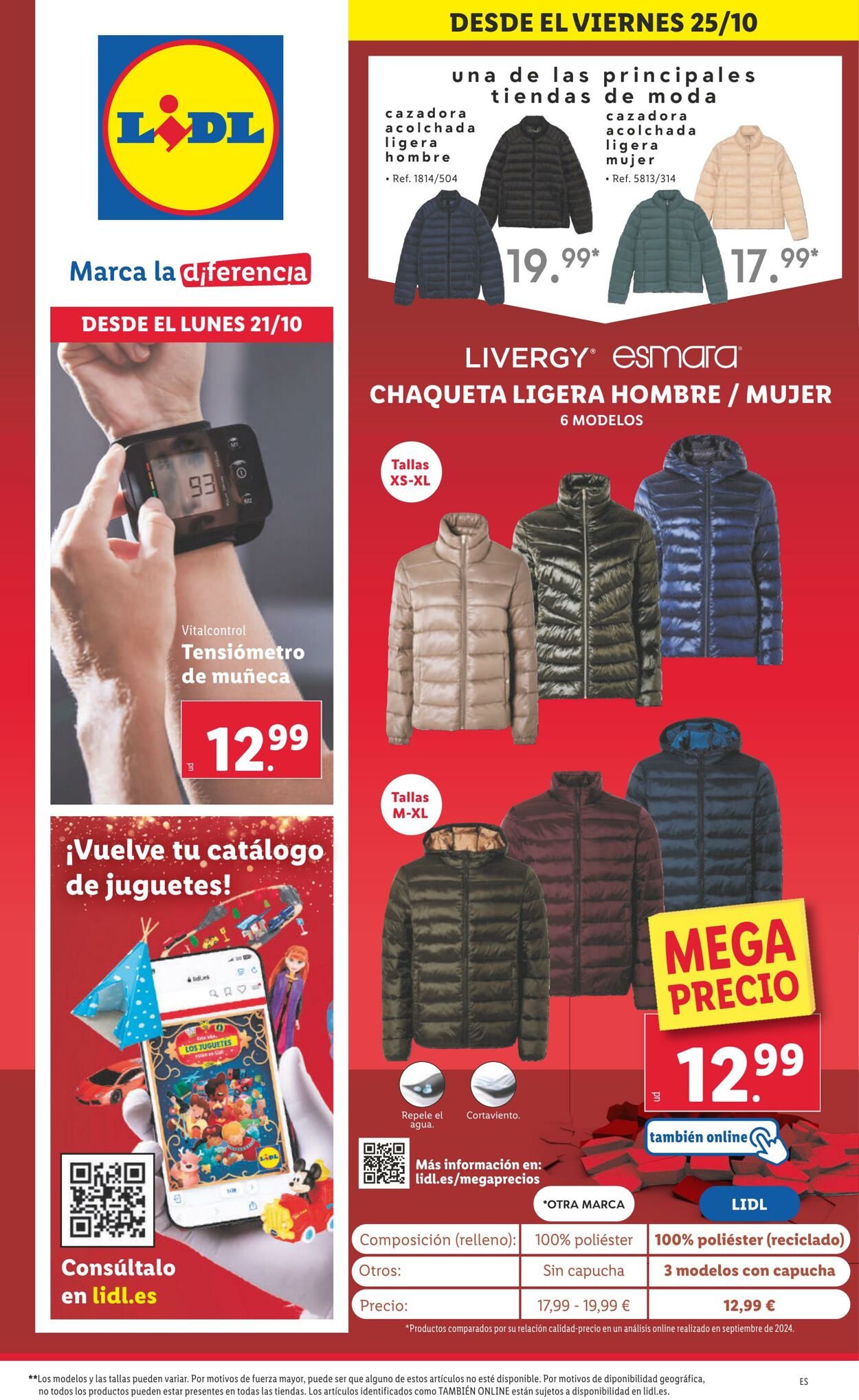 Folleto Lidl 21.10.2024 - 27.10.2024