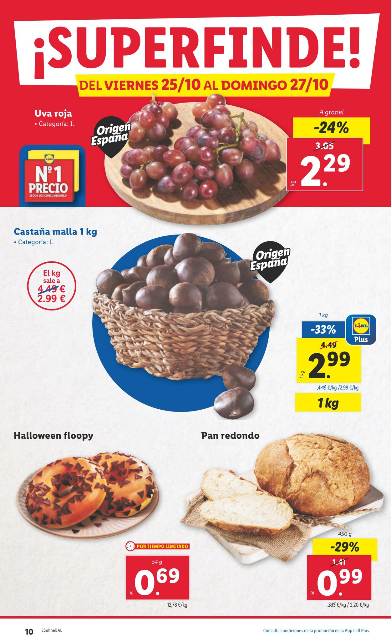 Folleto Lidl 21.10.2024 - 27.10.2024