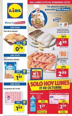 Folleto Lidl 21.10.2024 - 27.10.2024