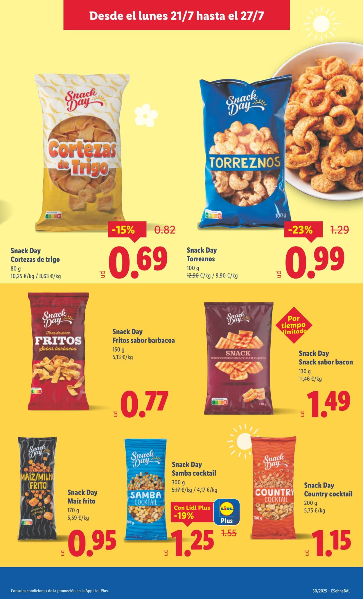 Folleto Lidl 21.07.2025 - 27.07.2025