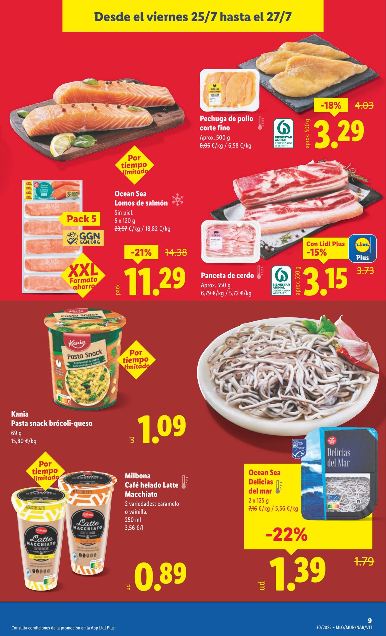 Folleto Lidl 21.07.2025 - 27.07.2025