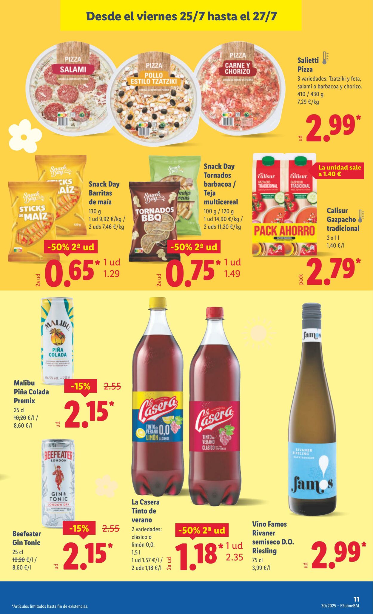 Folleto Lidl 21.07.2025 - 27.07.2025