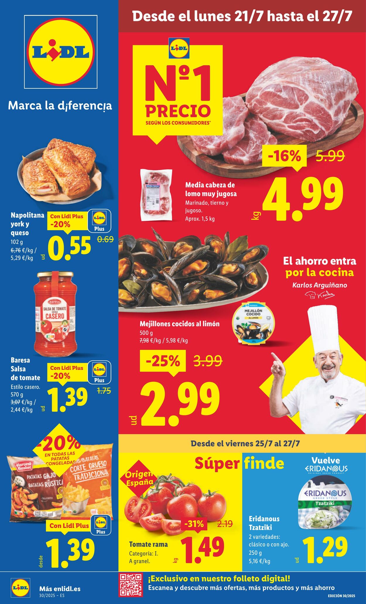 Folleto Lidl 21.07.2025 - 27.07.2025