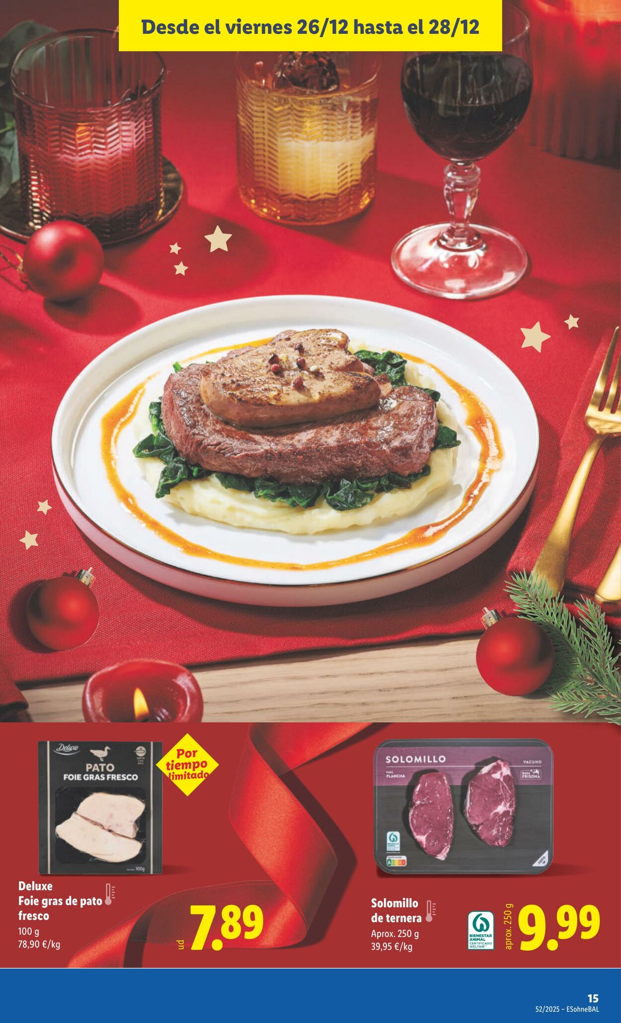 Folleto Lidl 22.12.2025 - 28.12.2025
