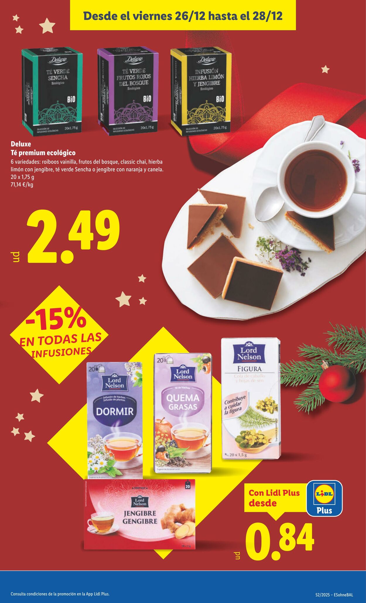 Folleto Lidl 22.12.2025 - 28.12.2025