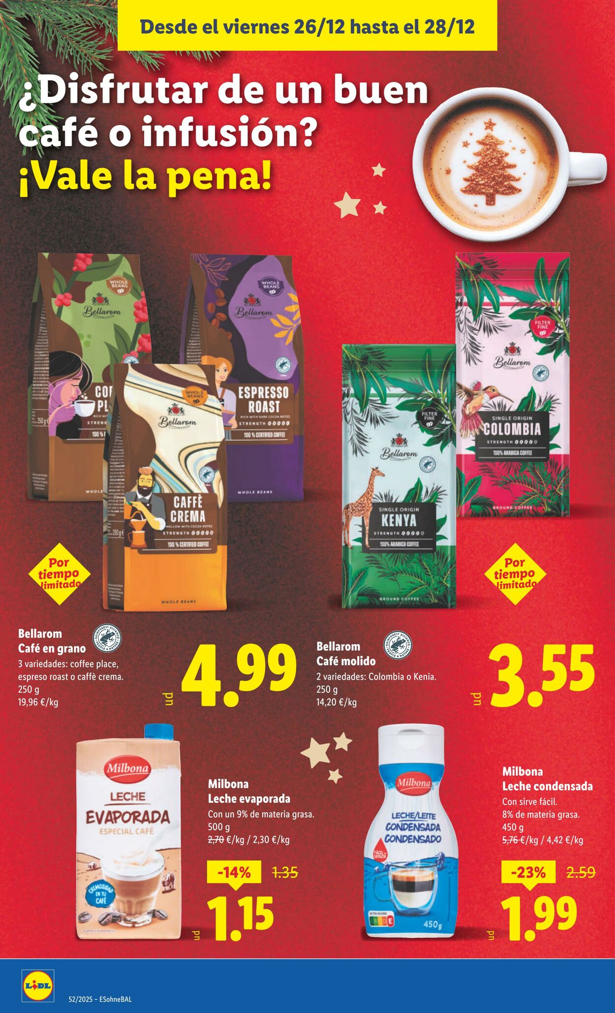 Folleto Lidl 22.12.2025 - 28.12.2025