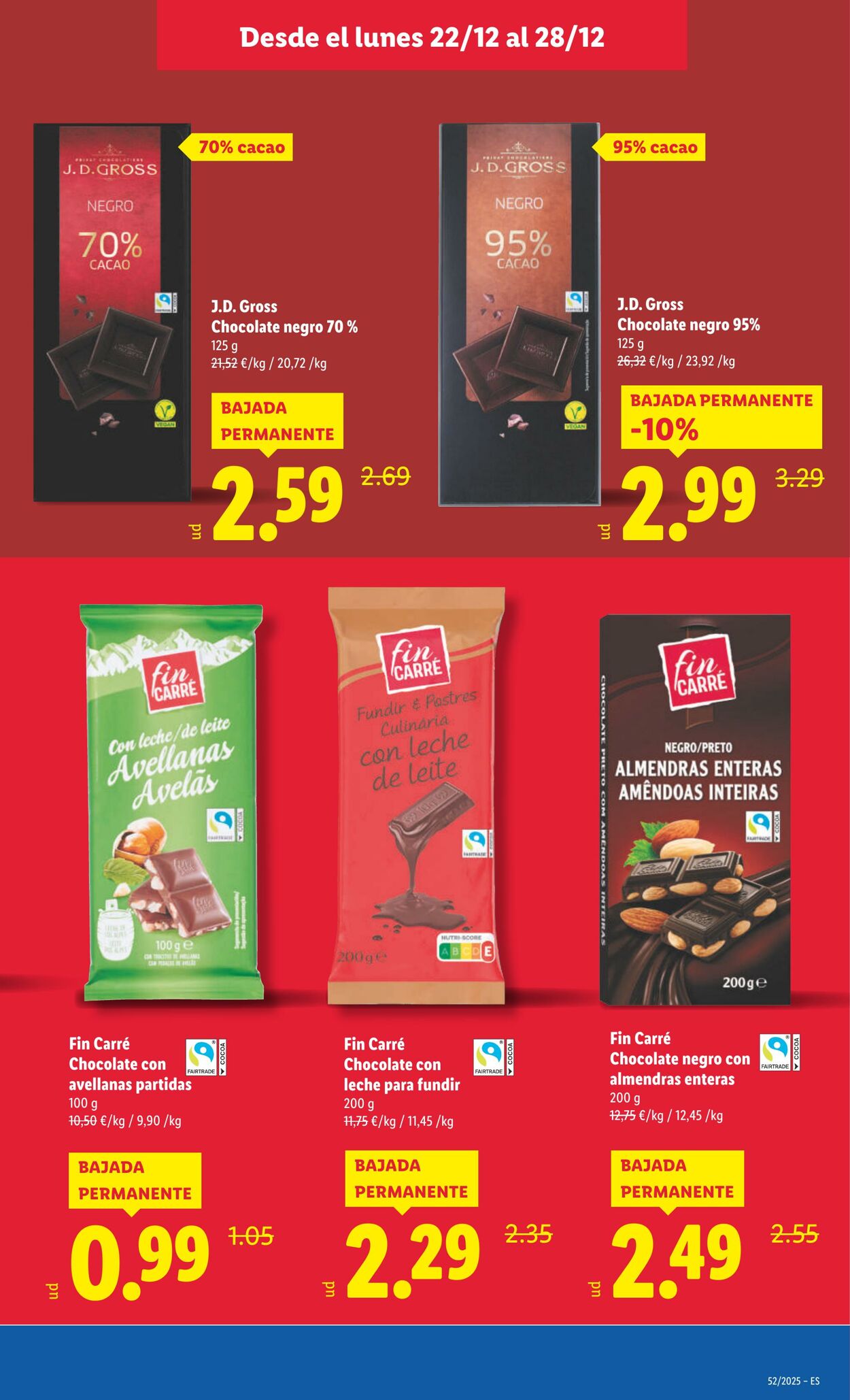 Folleto Lidl 22.12.2025 - 28.12.2025
