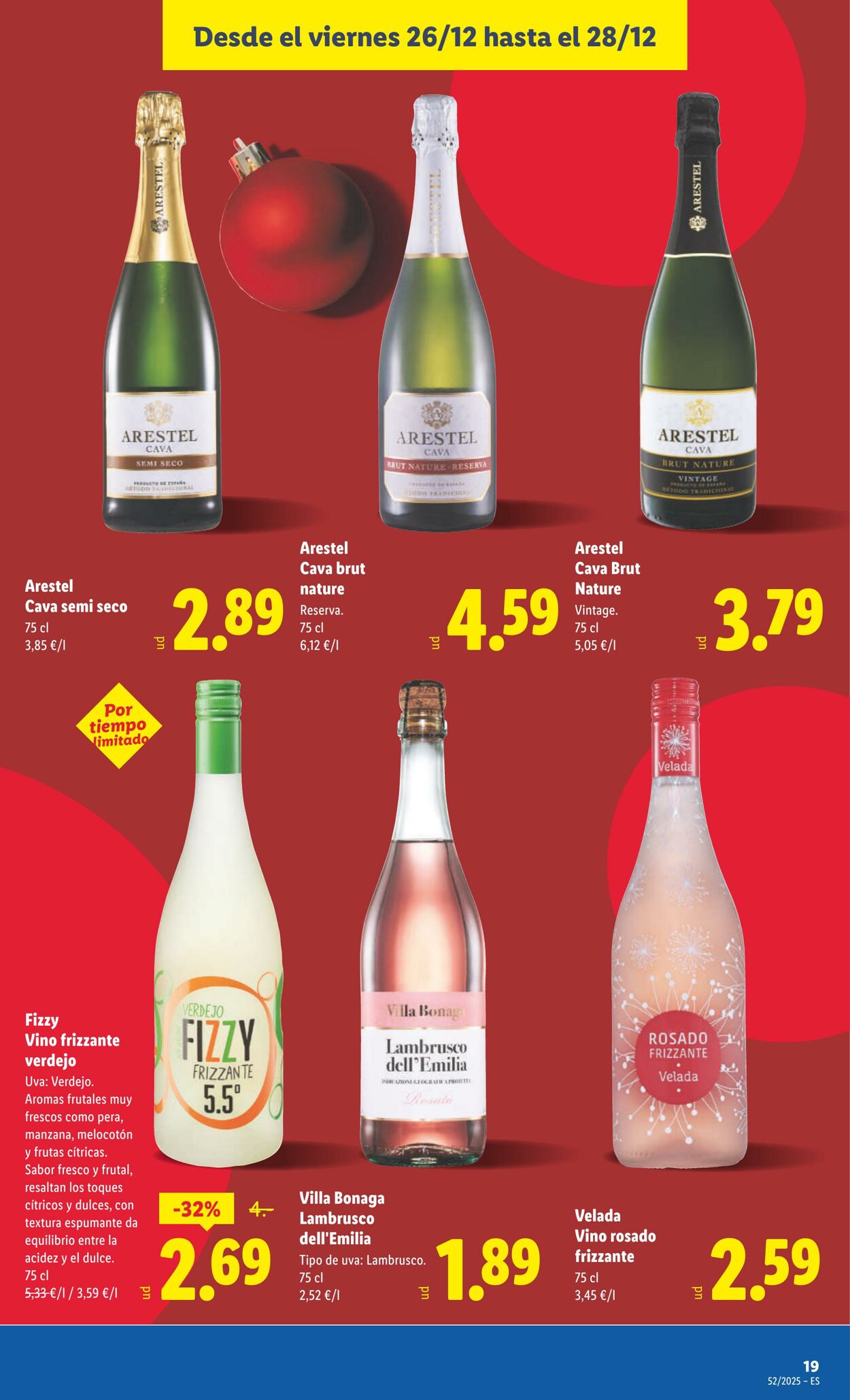 Folleto Lidl 22.12.2025 - 28.12.2025