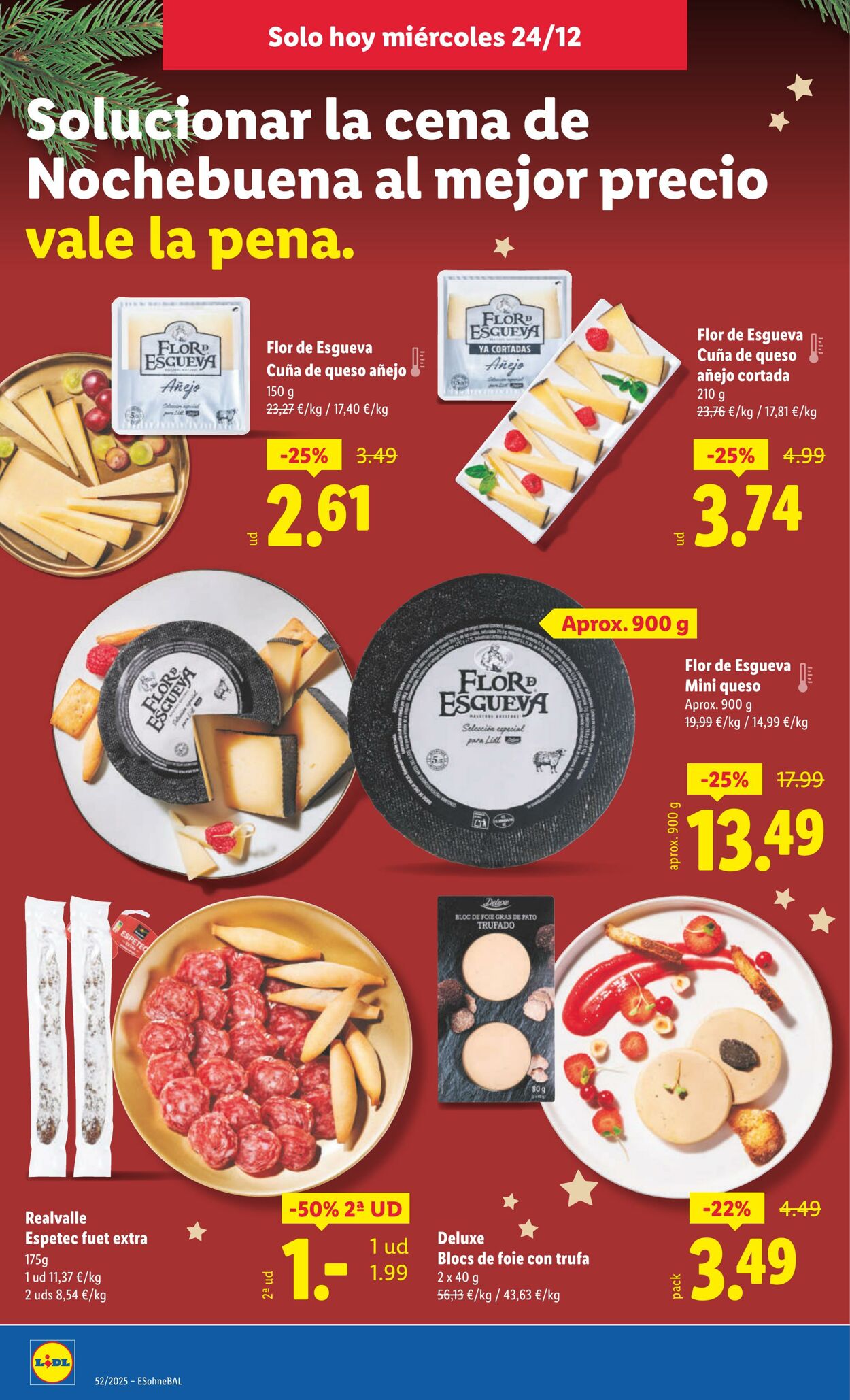 Folleto Lidl 22.12.2025 - 28.12.2025