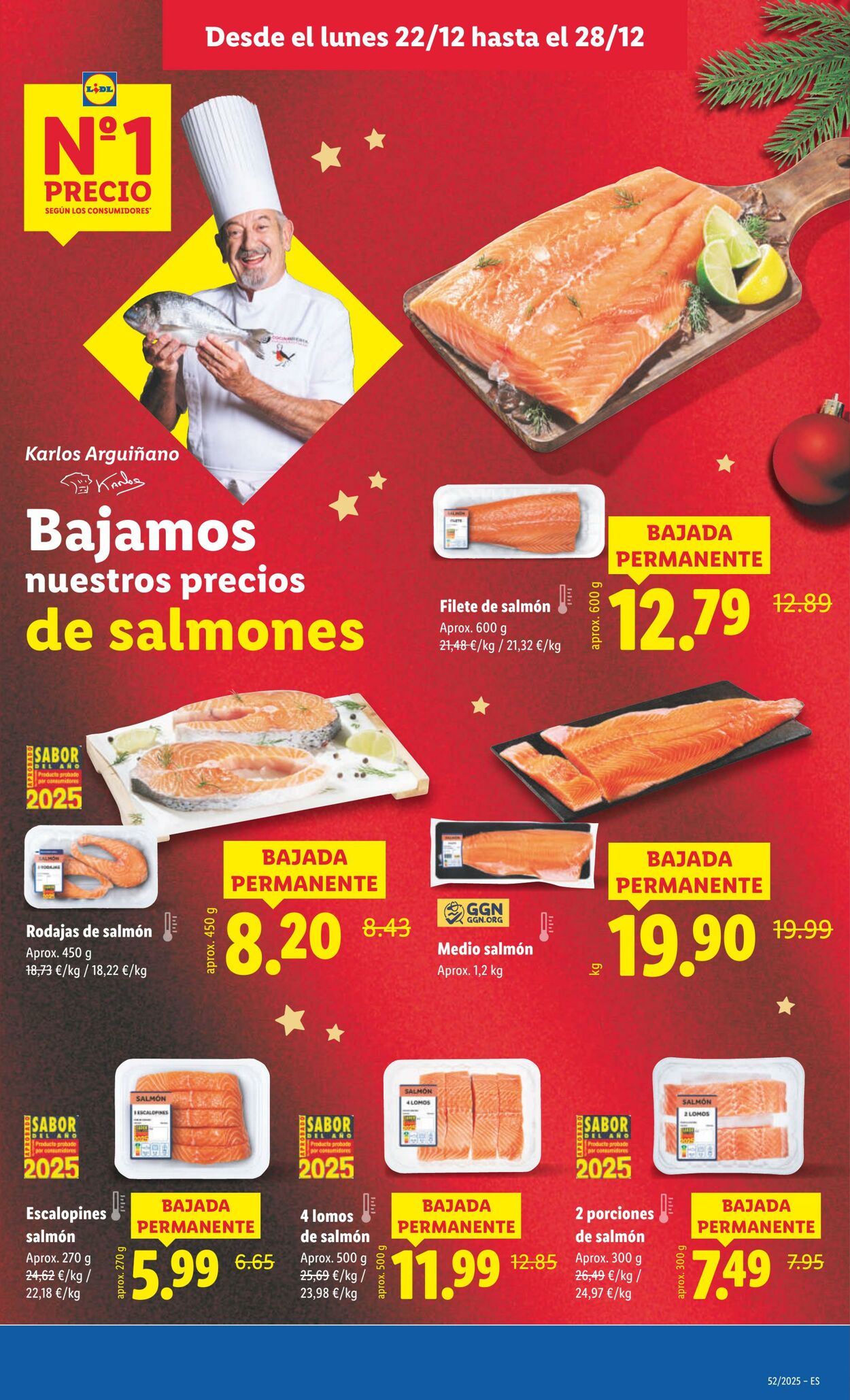 Folleto Lidl 22.12.2025 - 28.12.2025