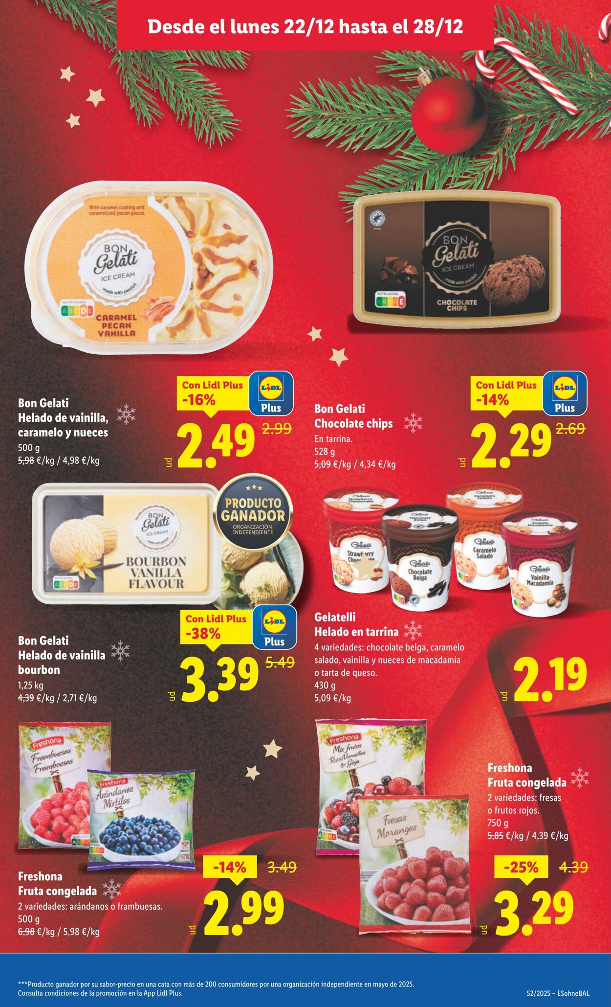 Folleto Lidl 22.12.2025 - 28.12.2025
