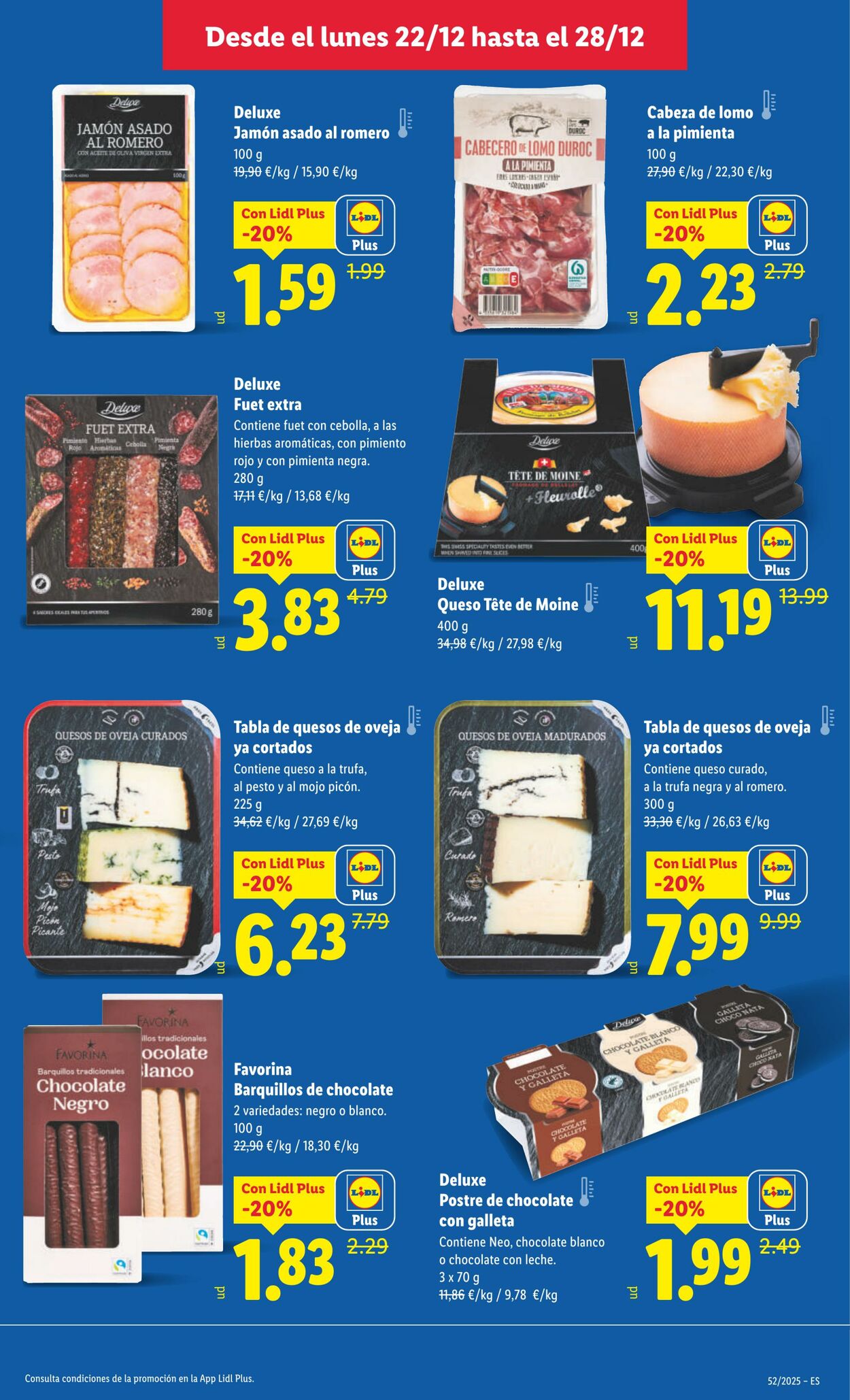 Folleto Lidl 22.12.2025 - 28.12.2025