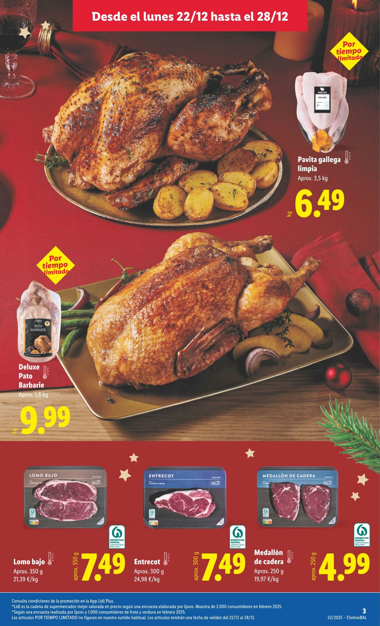 Folleto Lidl 22.12.2025 - 28.12.2025