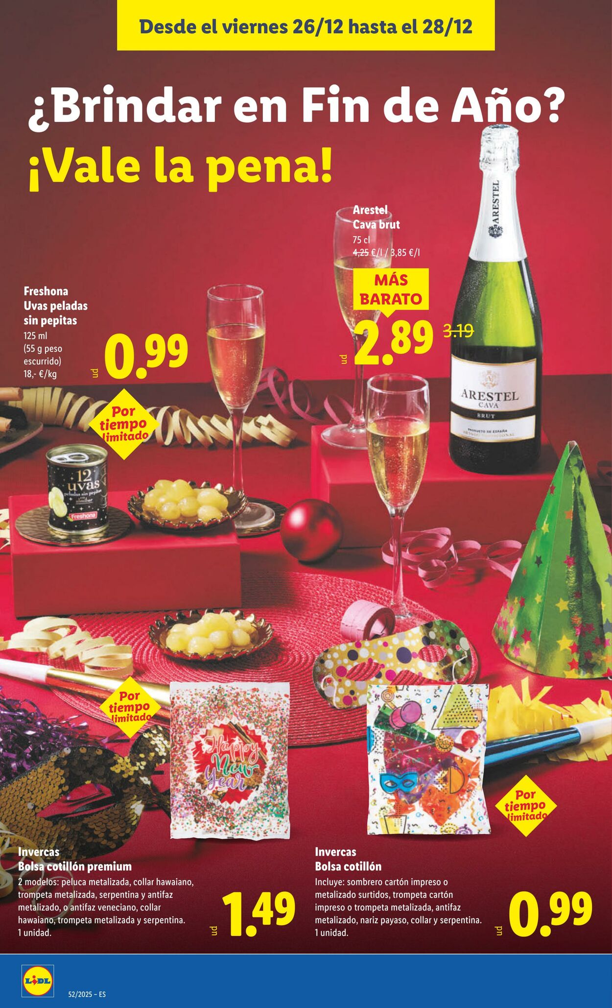 Folleto Lidl 22.12.2025 - 28.12.2025